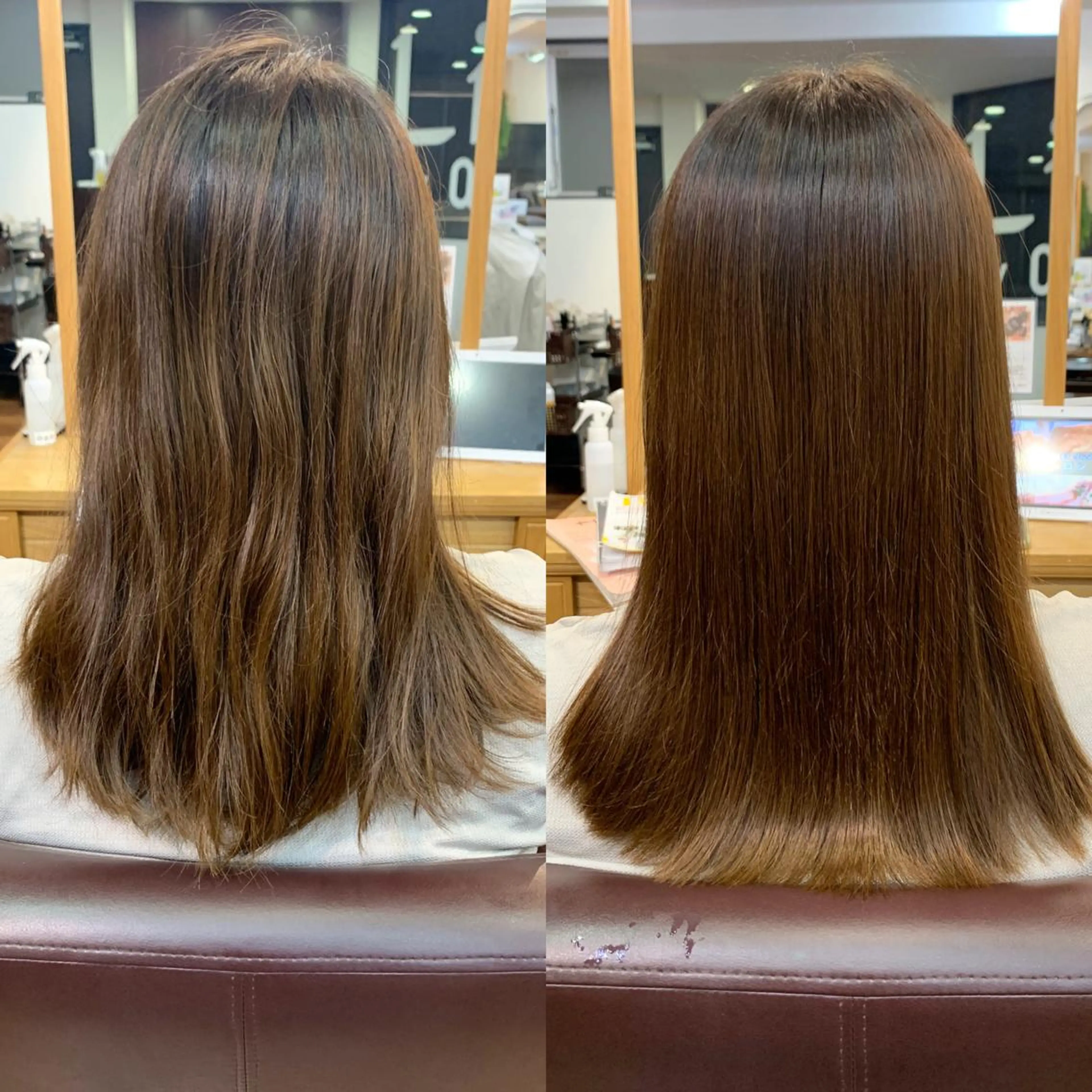 ミディアム 縮毛矯正 縮毛矯正/ショート/ レイヤー/畑中正敏のヘアスタイル