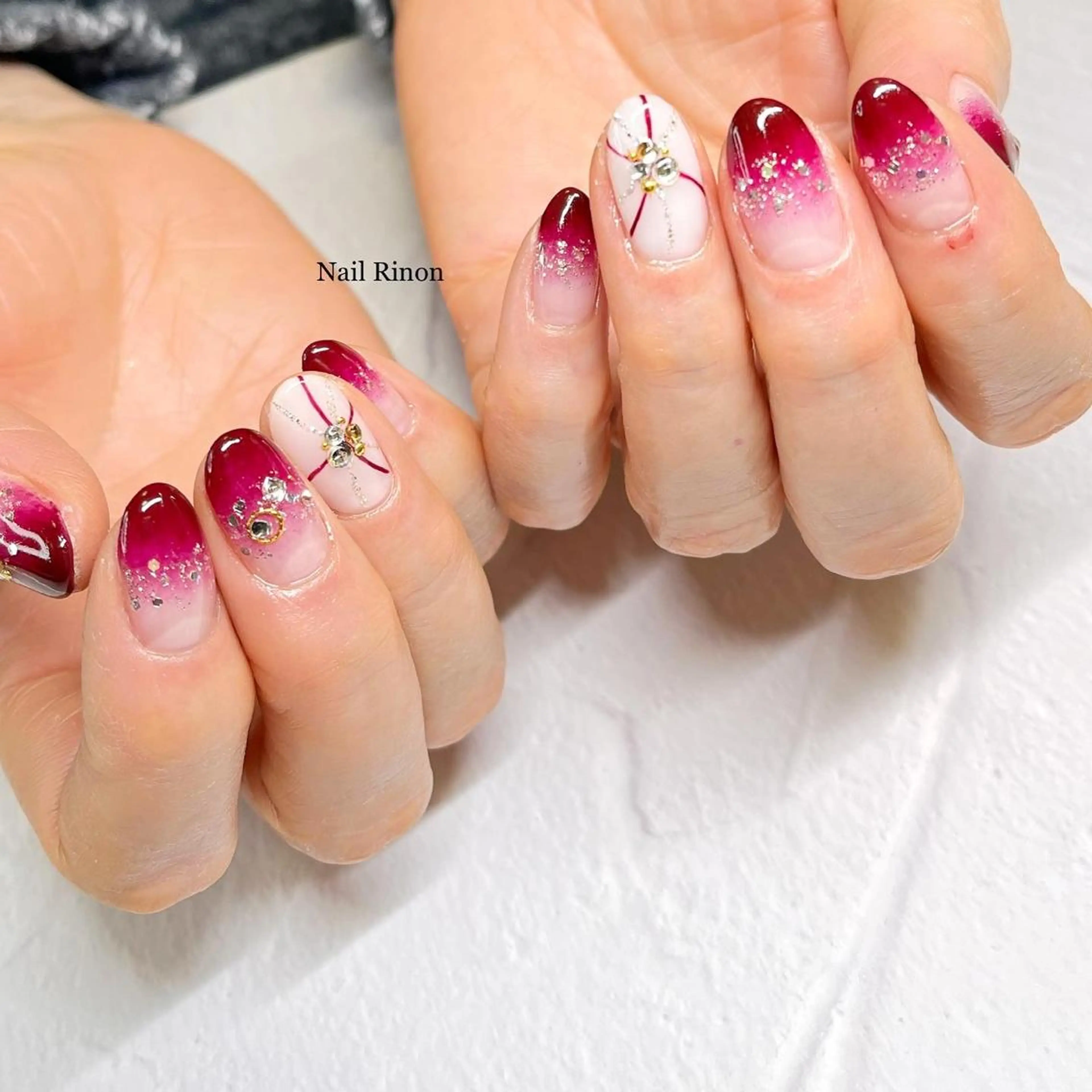 ネイル 持ち込み ハンドネイル Nail Rinonのネイルデザイン