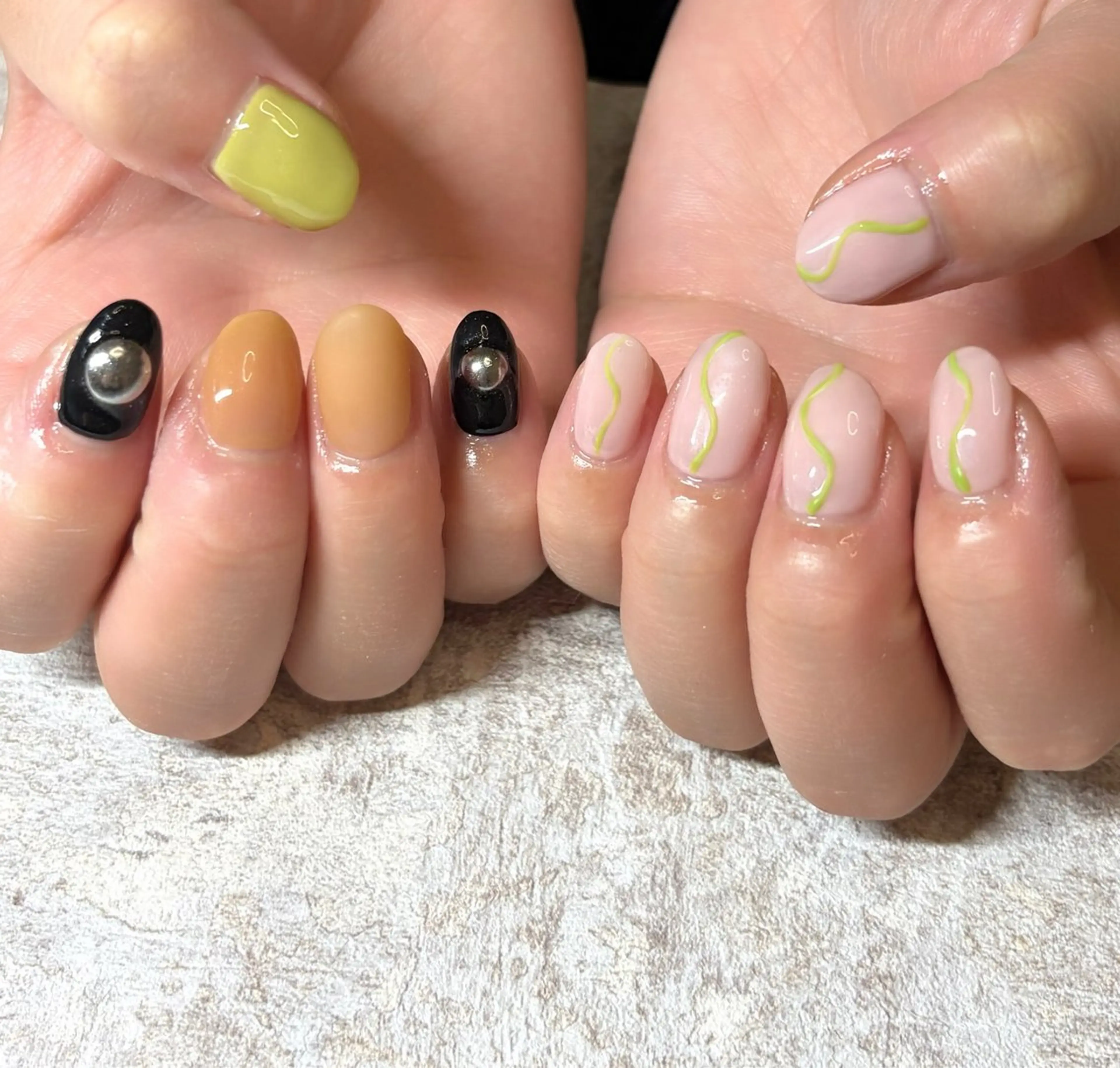 ネイル 持ち込み Lowé所属・Lowé みるくのネイルデザイン