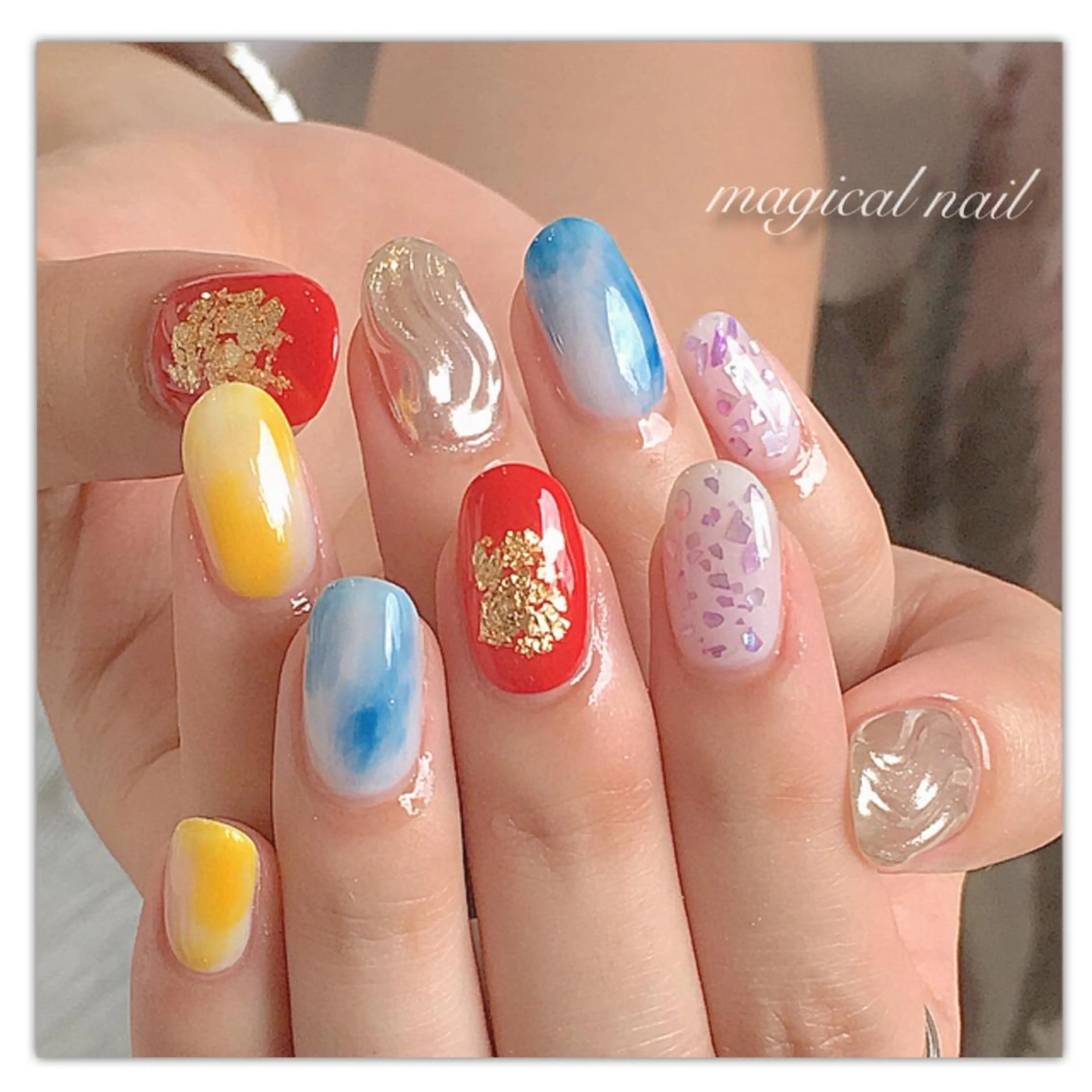 ネイル ハンドネイル magical nailのネイルデザイン
