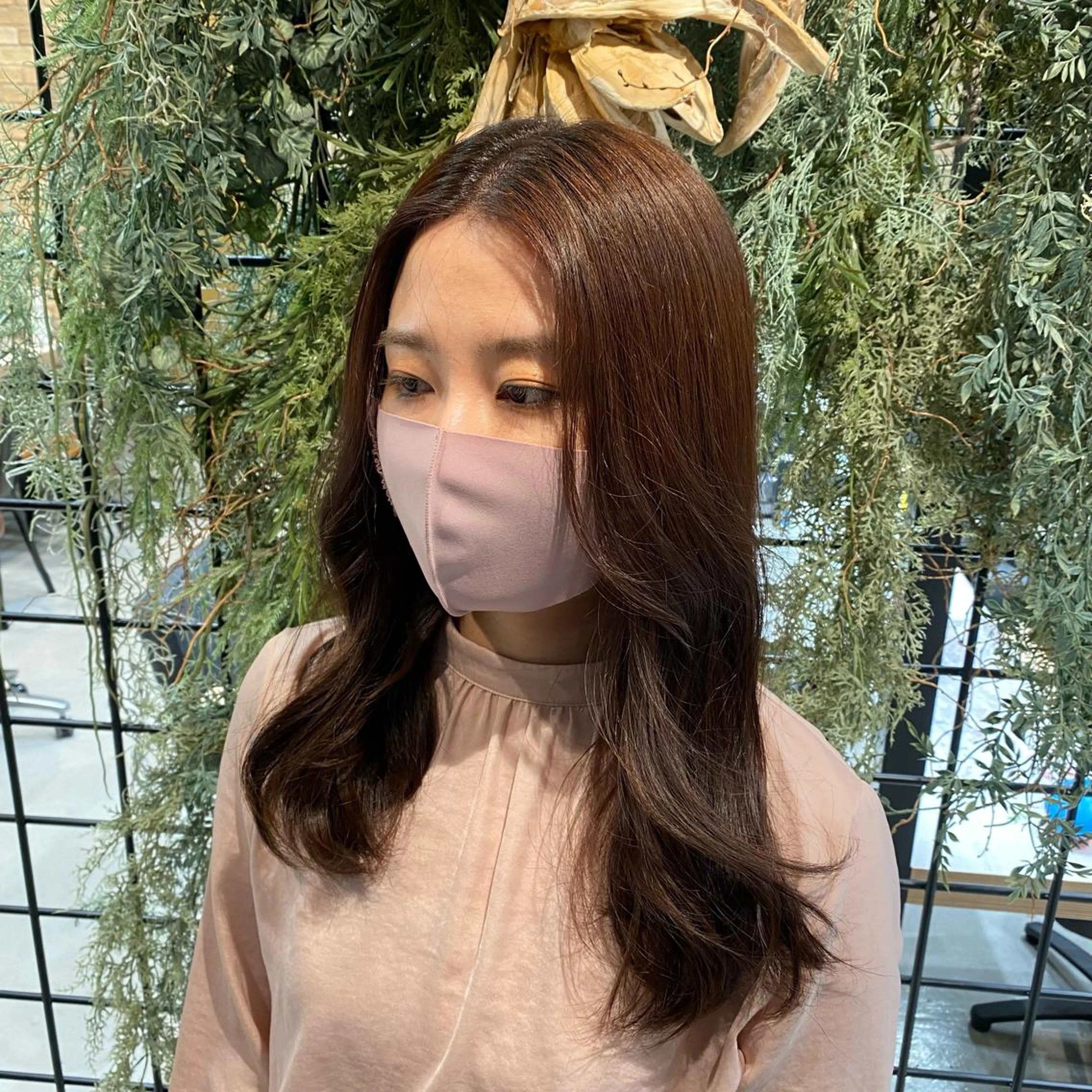 セミロング カラー 平野葵🎀 hair/nailのネイルデザイン