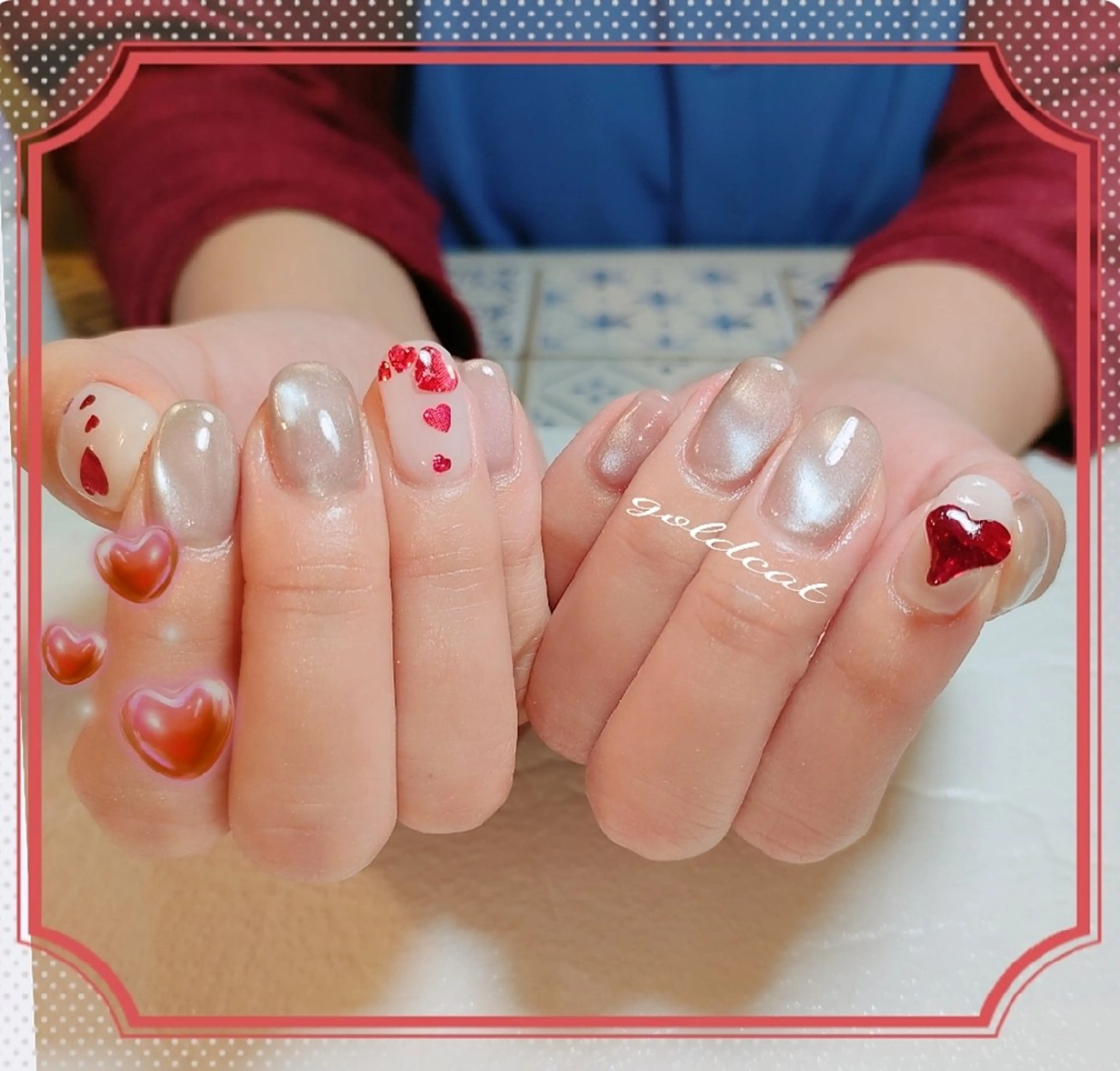 ネイル salon✡ goldcatのネイルデザイン