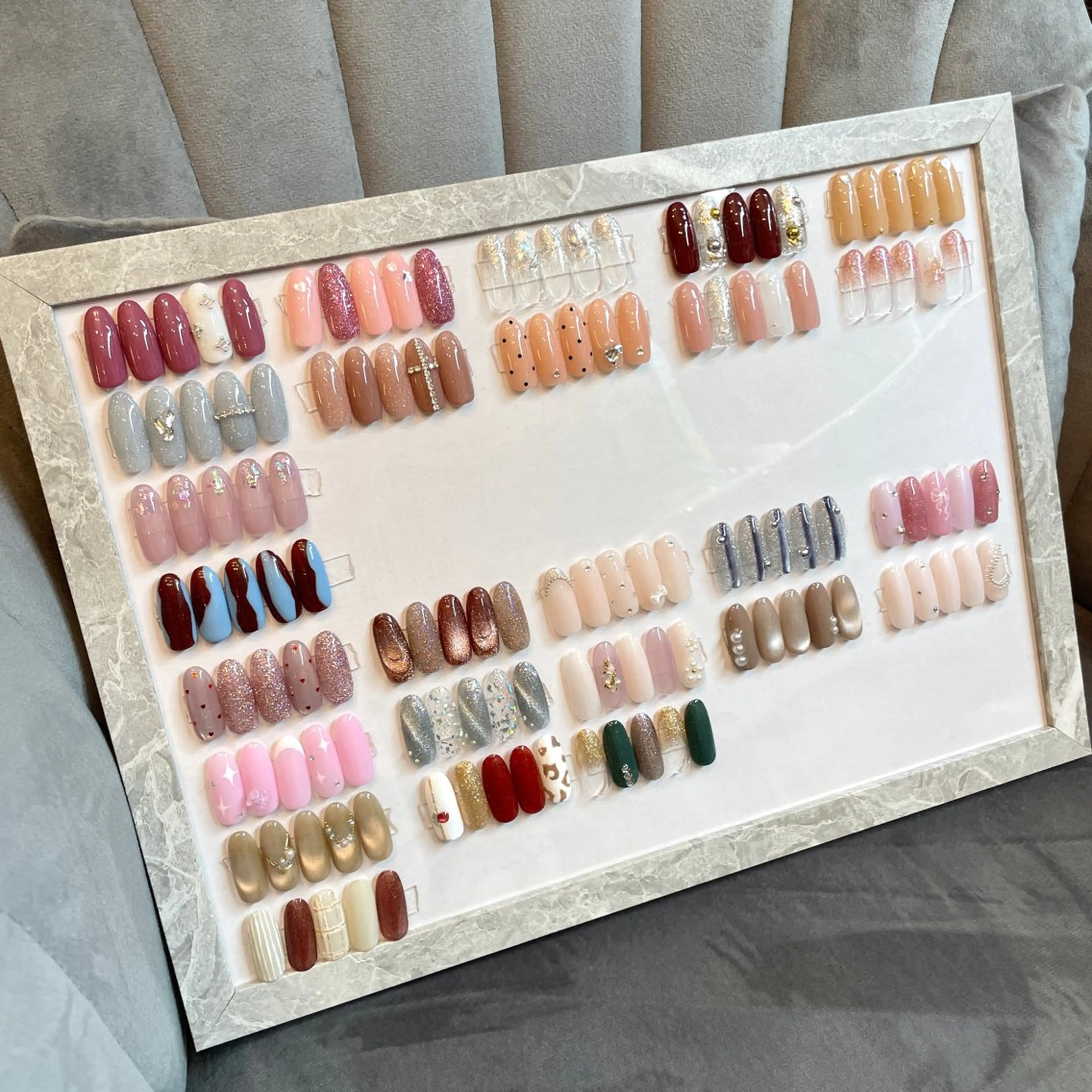 【シンプル定額アート】3980～4400円🎀オフ有＋550円🪽パラジェル有の写真