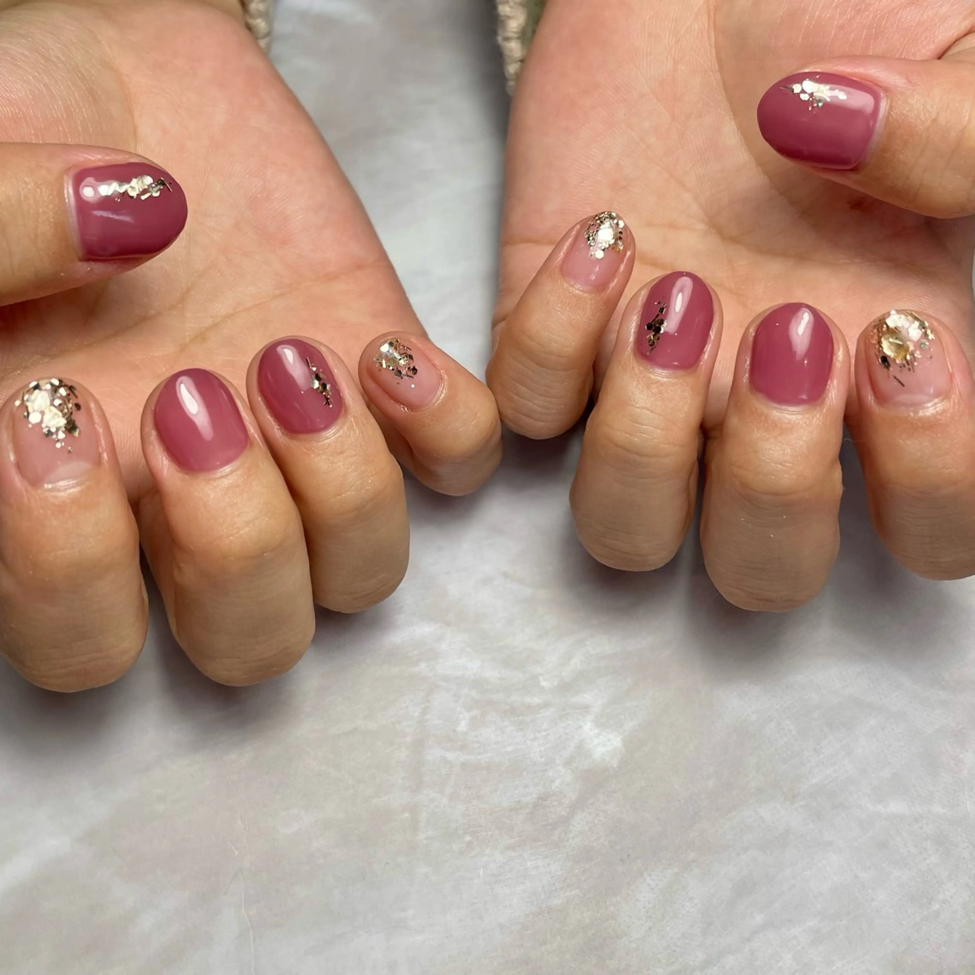 ネイル シンプルネイル Reflection marikoのネイルデザイン