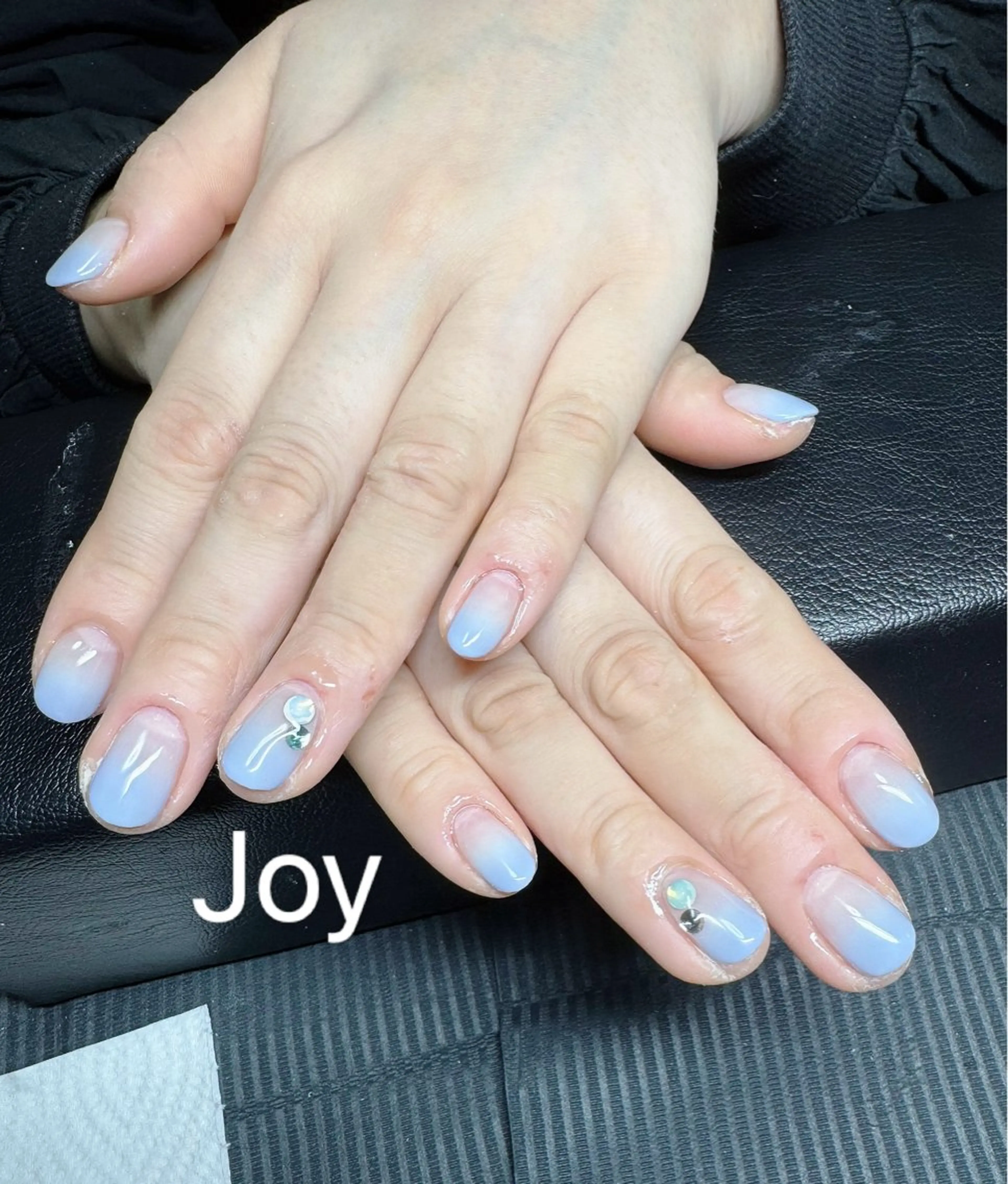 ネイル グラデーション シンプルネイル ストーンネイル Nail Salon JOYのネイルデザイン