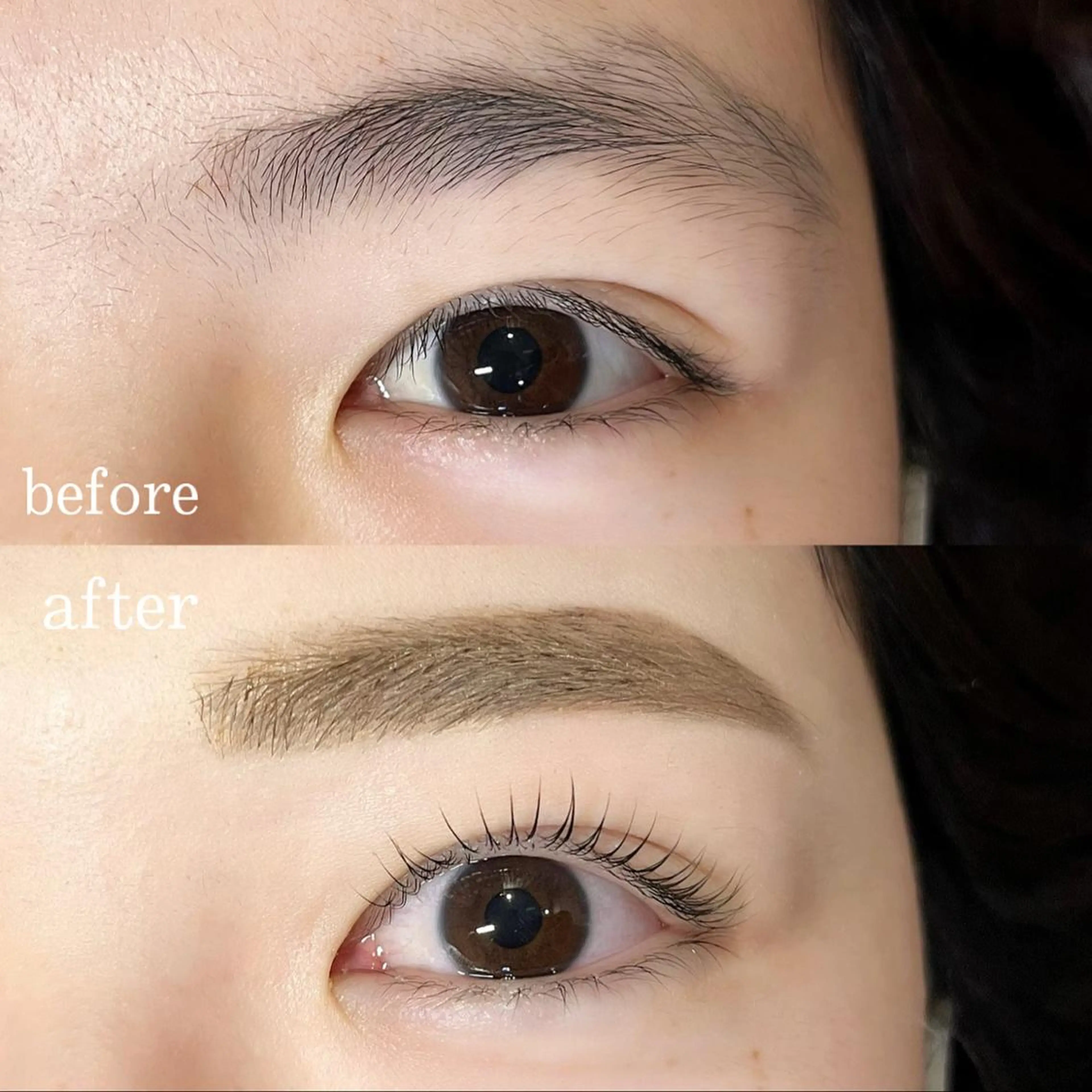 美眉スタイリング✨(眉wax脱毛)の写真