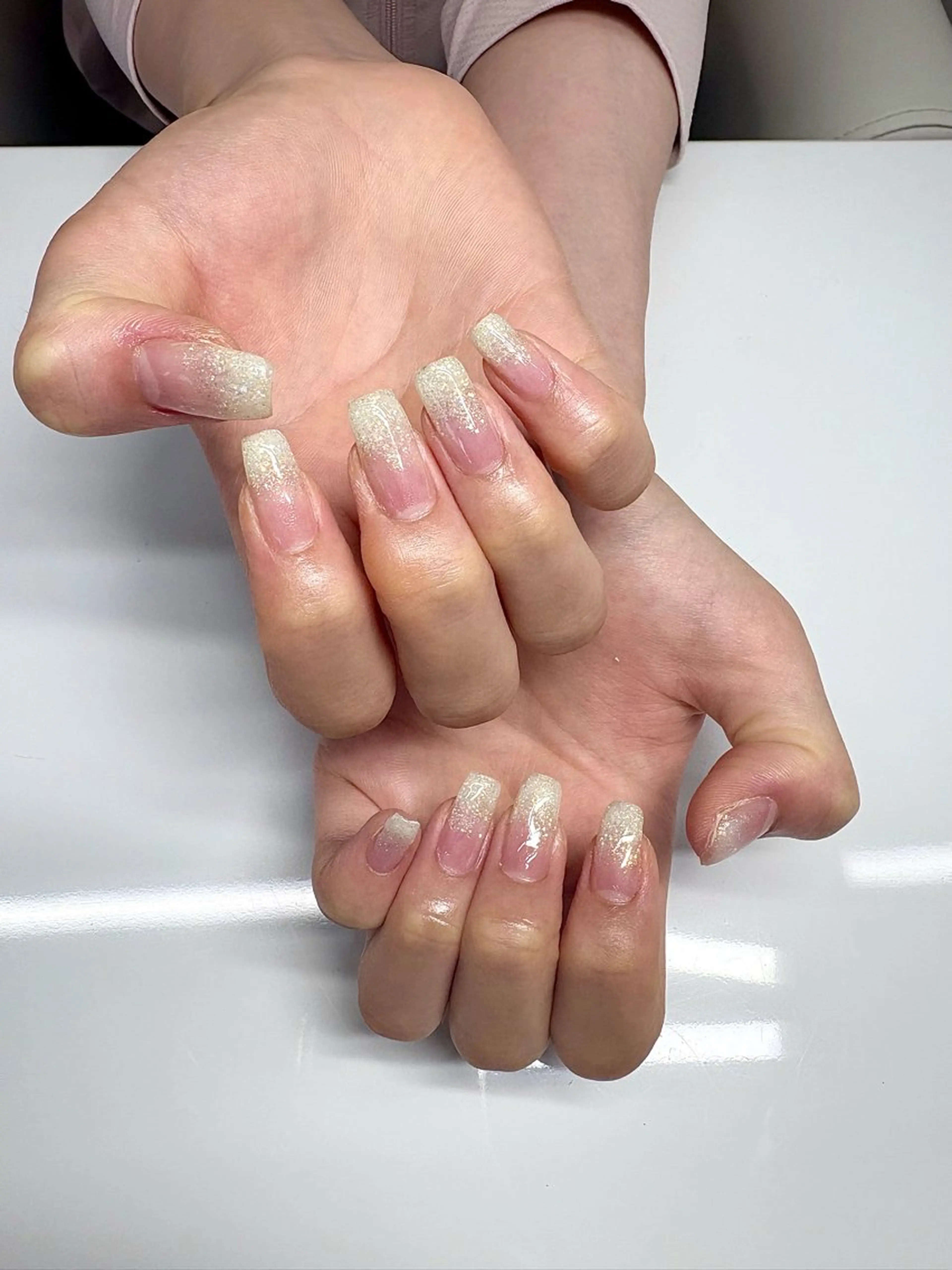 ネイル ラメ(グリッター) ラメグラデーション canidressy天神橋五丁目店所属・nanoka ୨୧のネイルデザイン