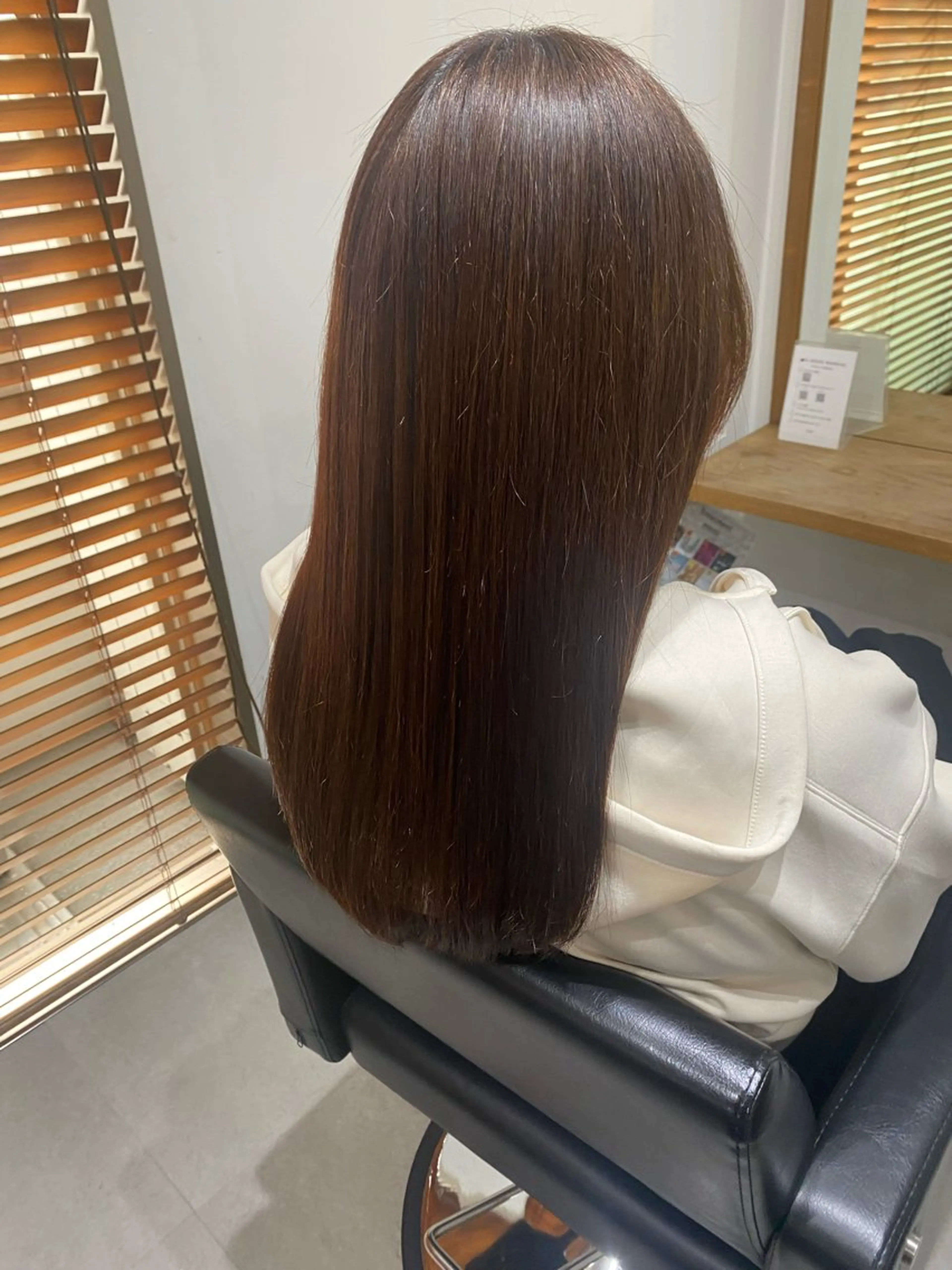 ロング 銀座⚜️【脱白髪染め 美髪矯正】トグチのヘアスタイル