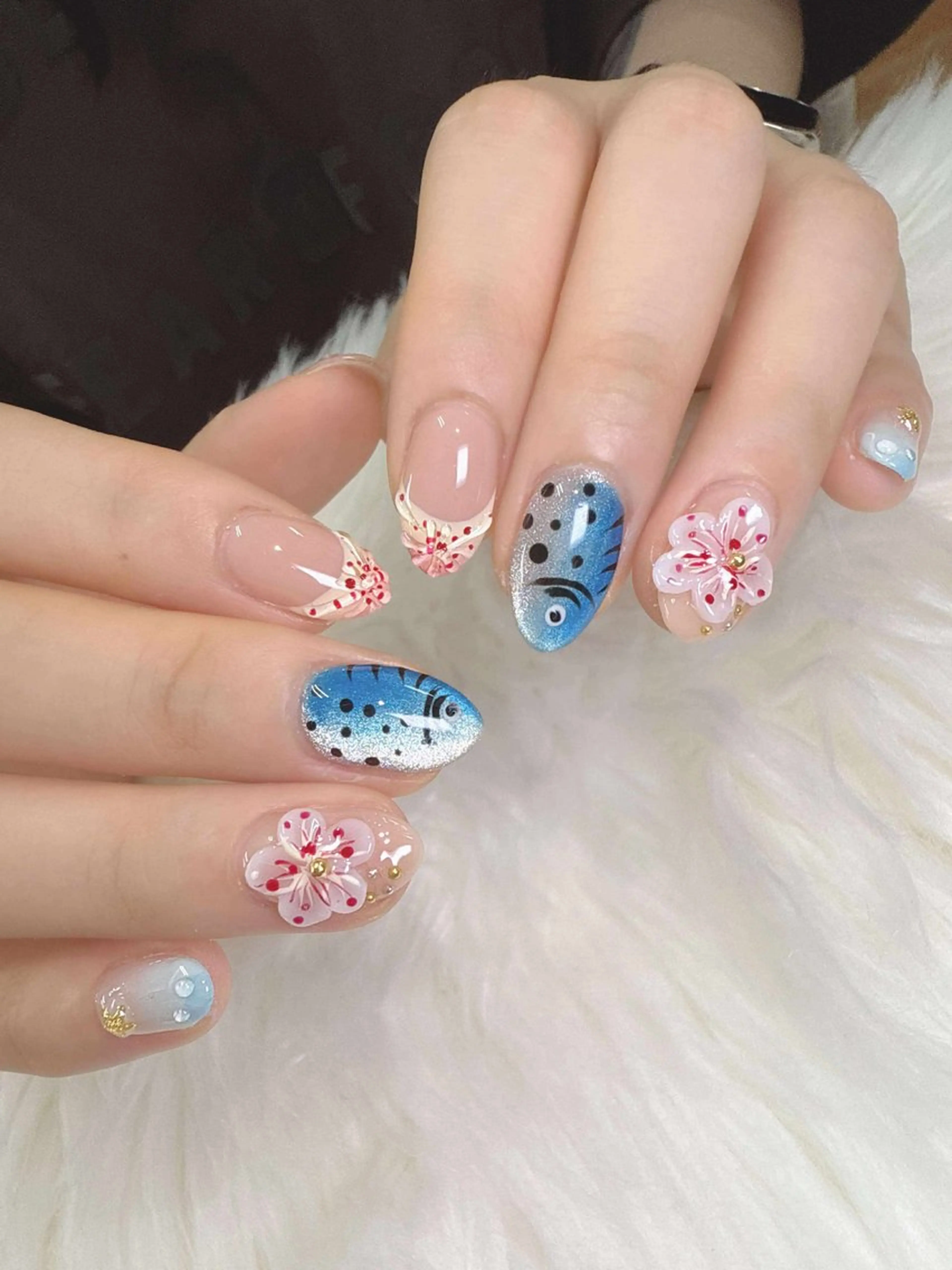 ネイル ハンドネイル ハンドケア Hara Nail 【パラジェル使用】のネイルデザイン