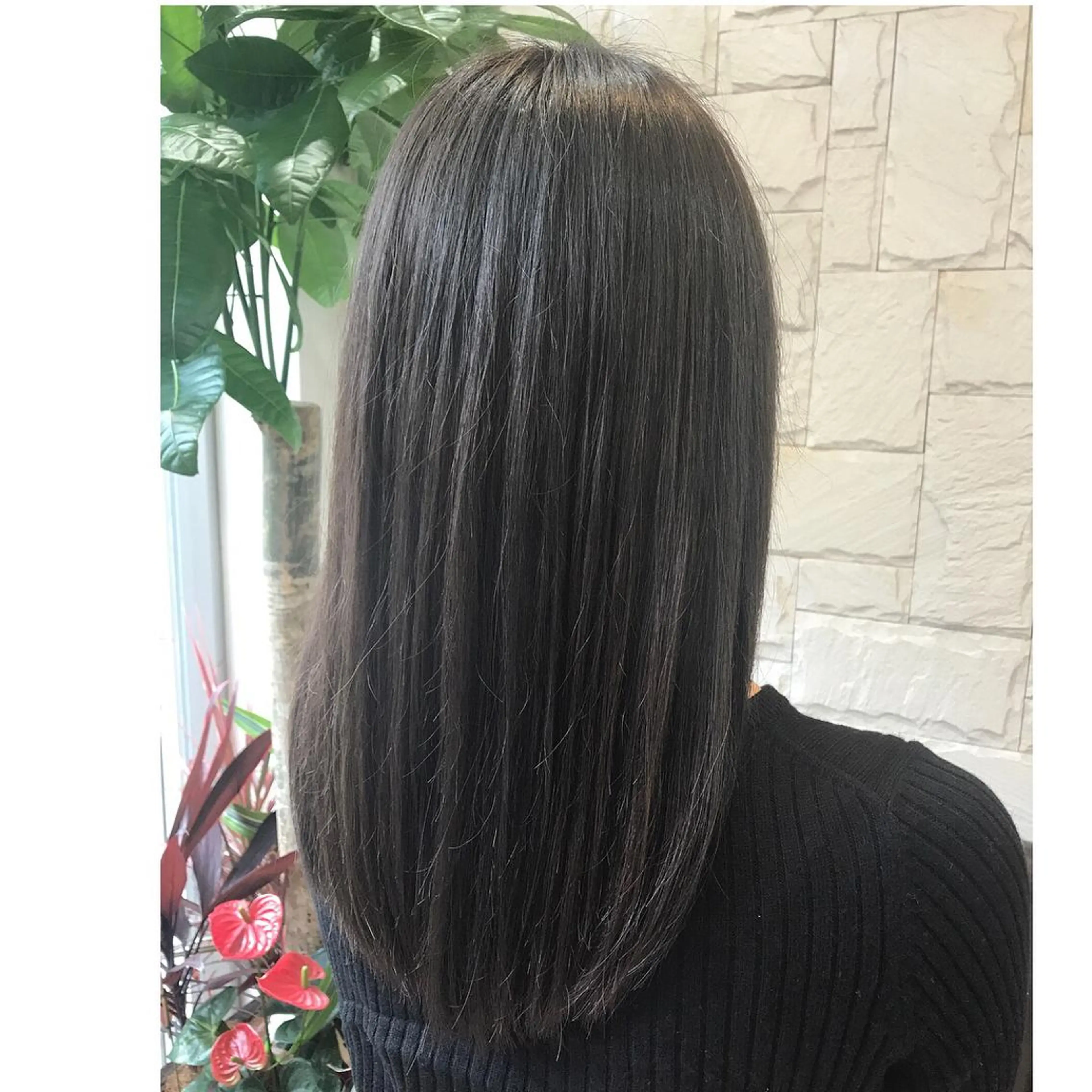 ミディアム 髪質改善 艶髪🔵ﾌｾﾅｵﾔのヘアスタイル