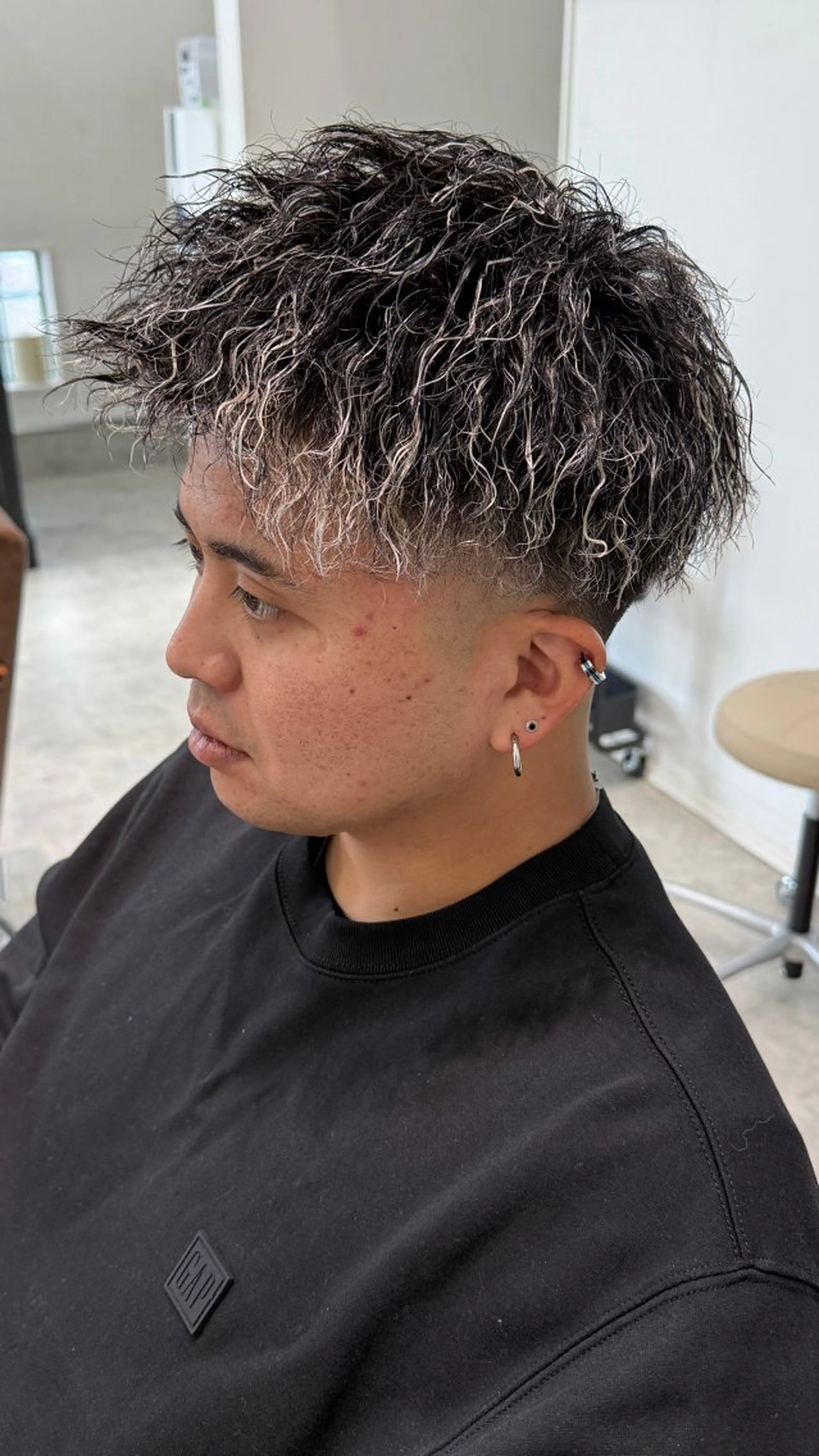 ショート カット パーマ 川田 仁のヘアスタイル