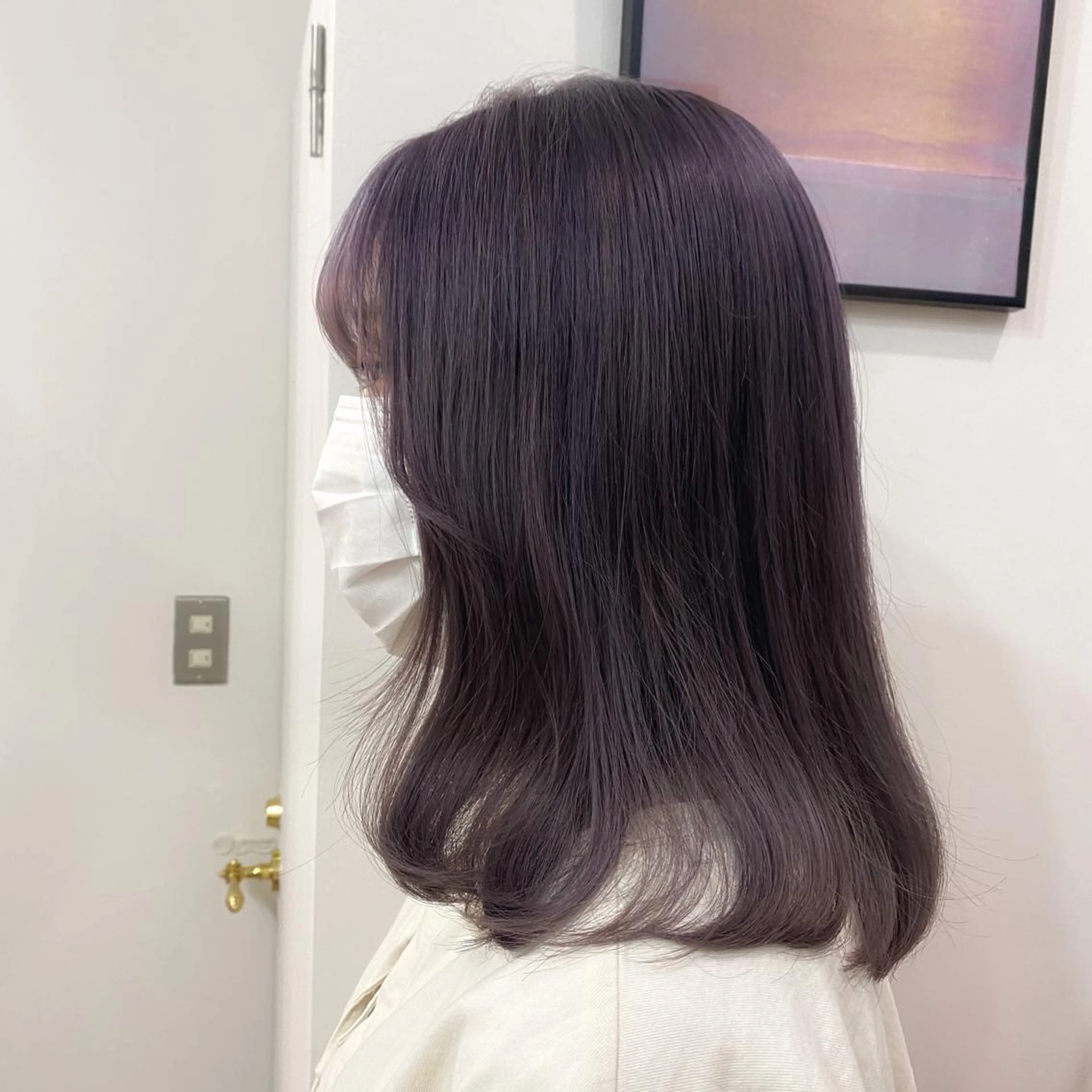 ミディアム カラー 🪭risa 暖色/レイヤー🪭のヘアスタイル