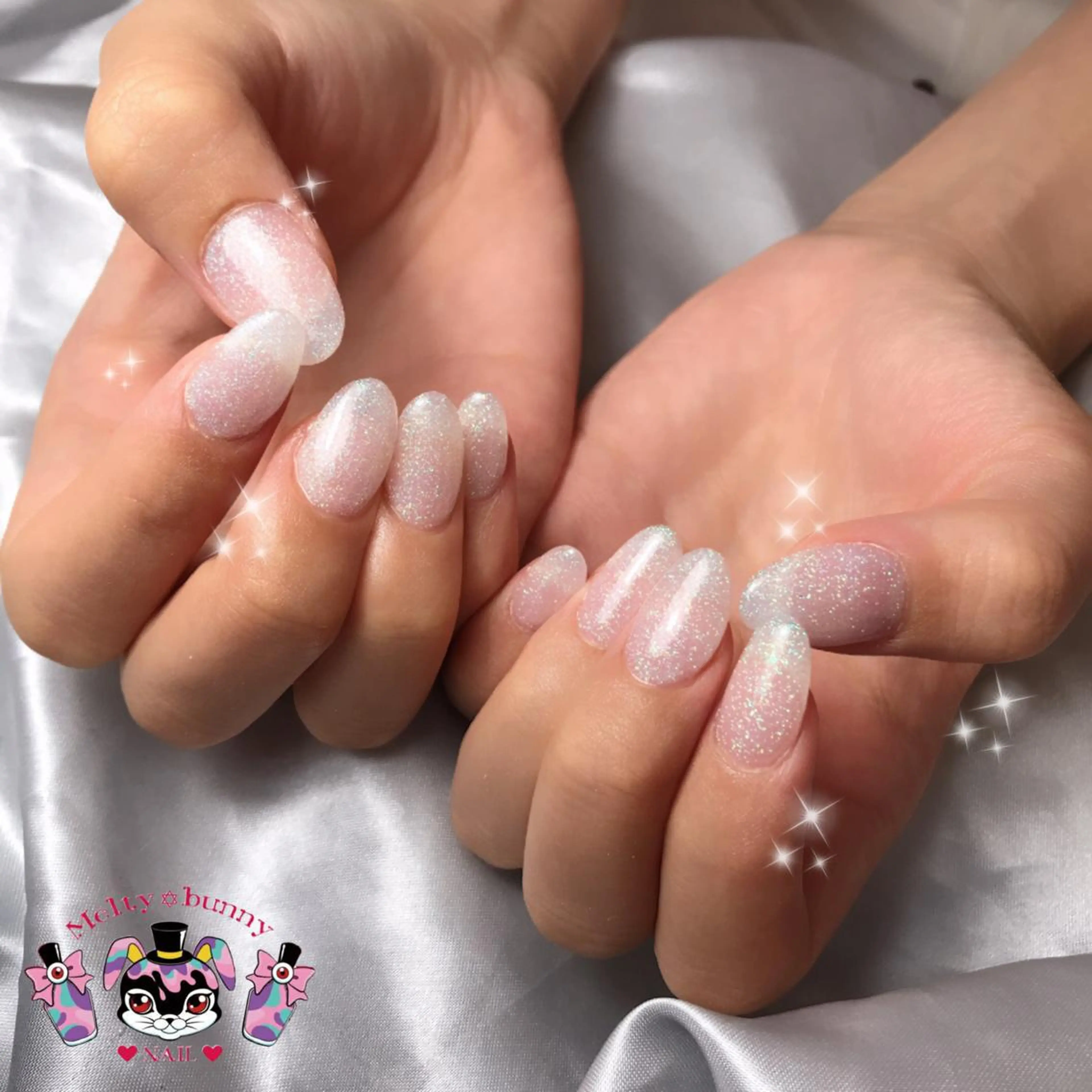 ネイル ラメ(グリッター) スカルプネイル 深爪を断らない スカルプ高評価店のネイルデザイン