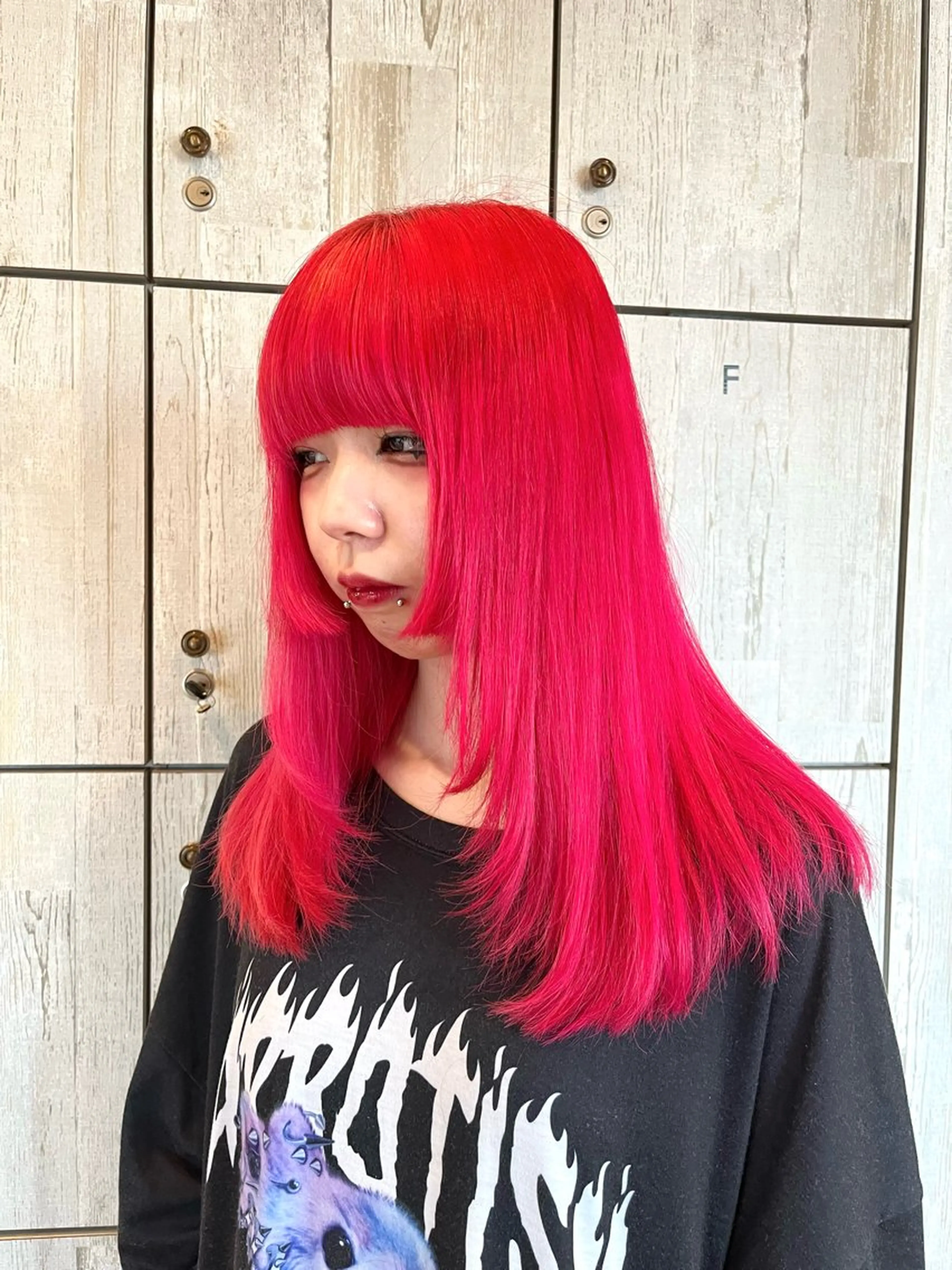 ロング フルールドソレイユ所属・♡ナナコ♡ レイヤー/艶髪のヘアスタイル