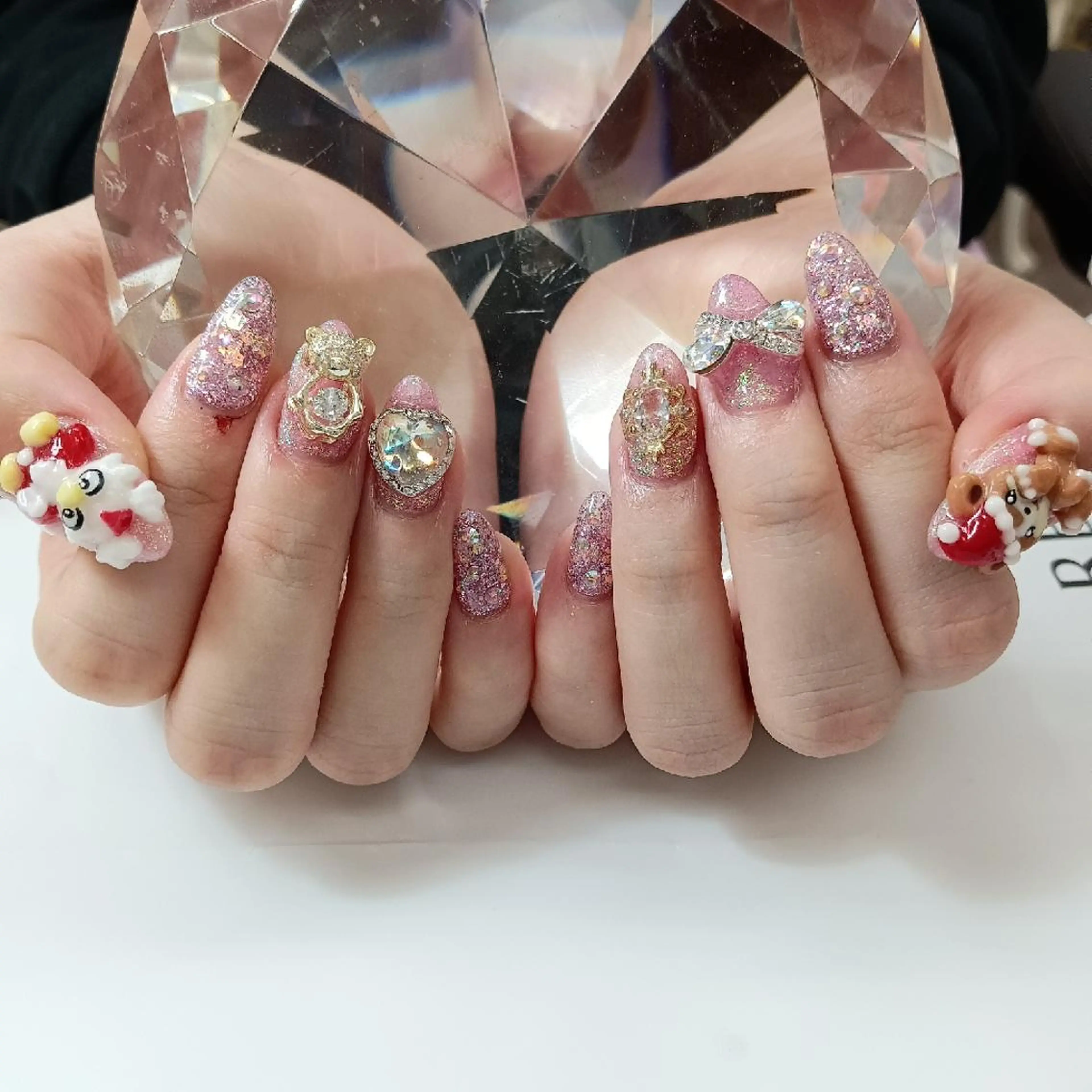 ネイル 冬ネイル クリスマス Coco Girlsのネイルデザイン