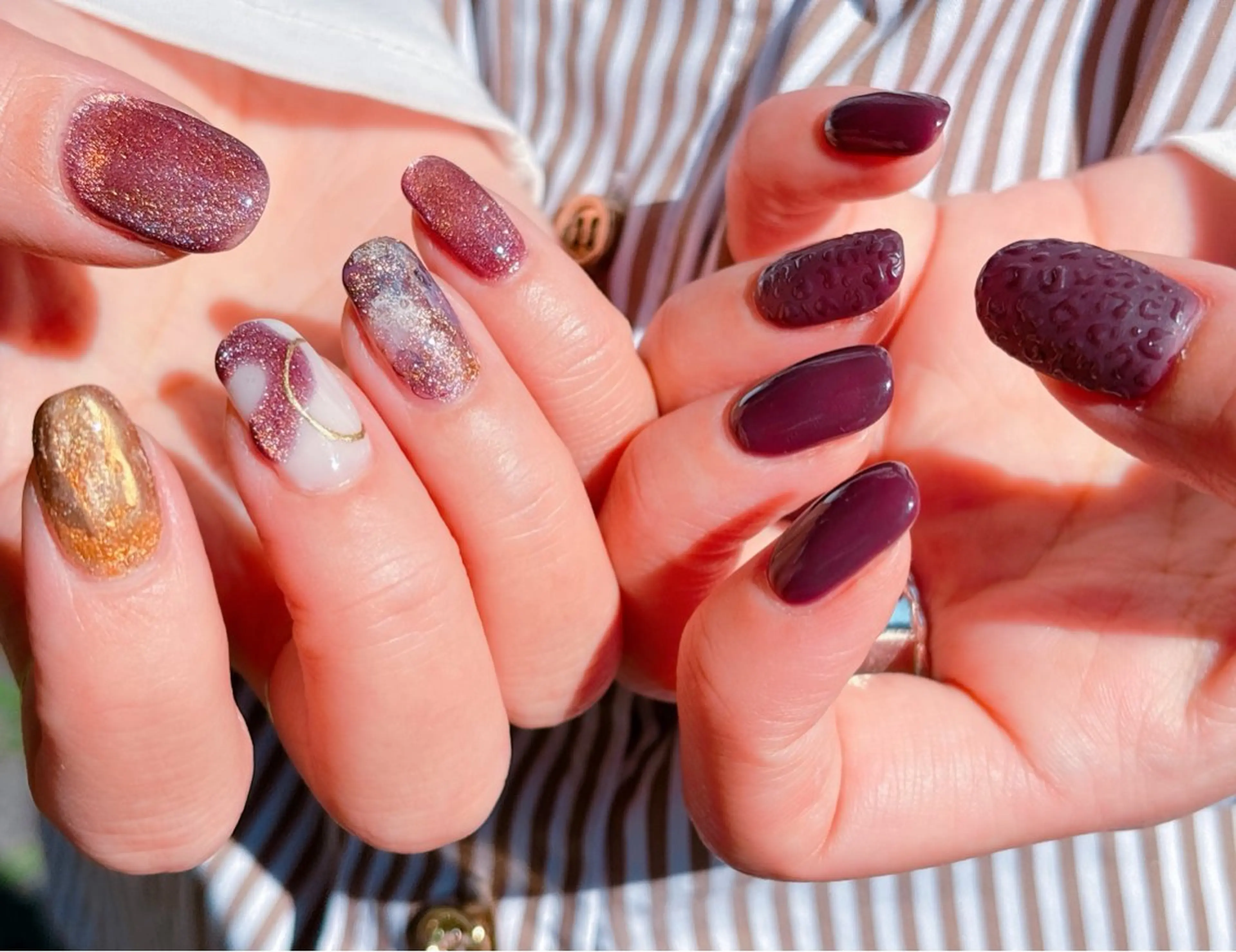 ネイル ニュアンスネイル ハンドネイル ハンドケア ゆ か_Nails💫のネイルデザイン