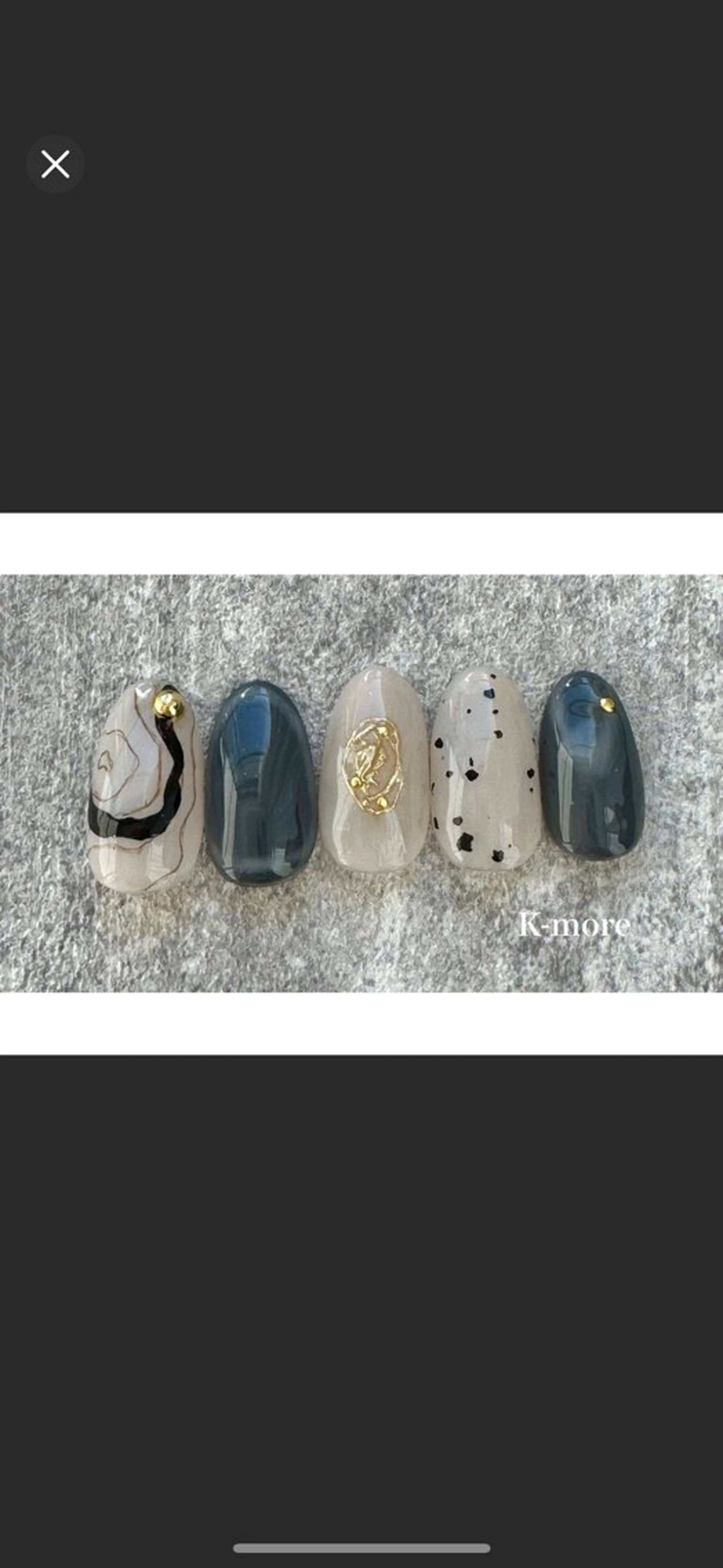 ネイル K-more（ケーモア）知立店所属・K-more知立店 まなみのネイルデザイン