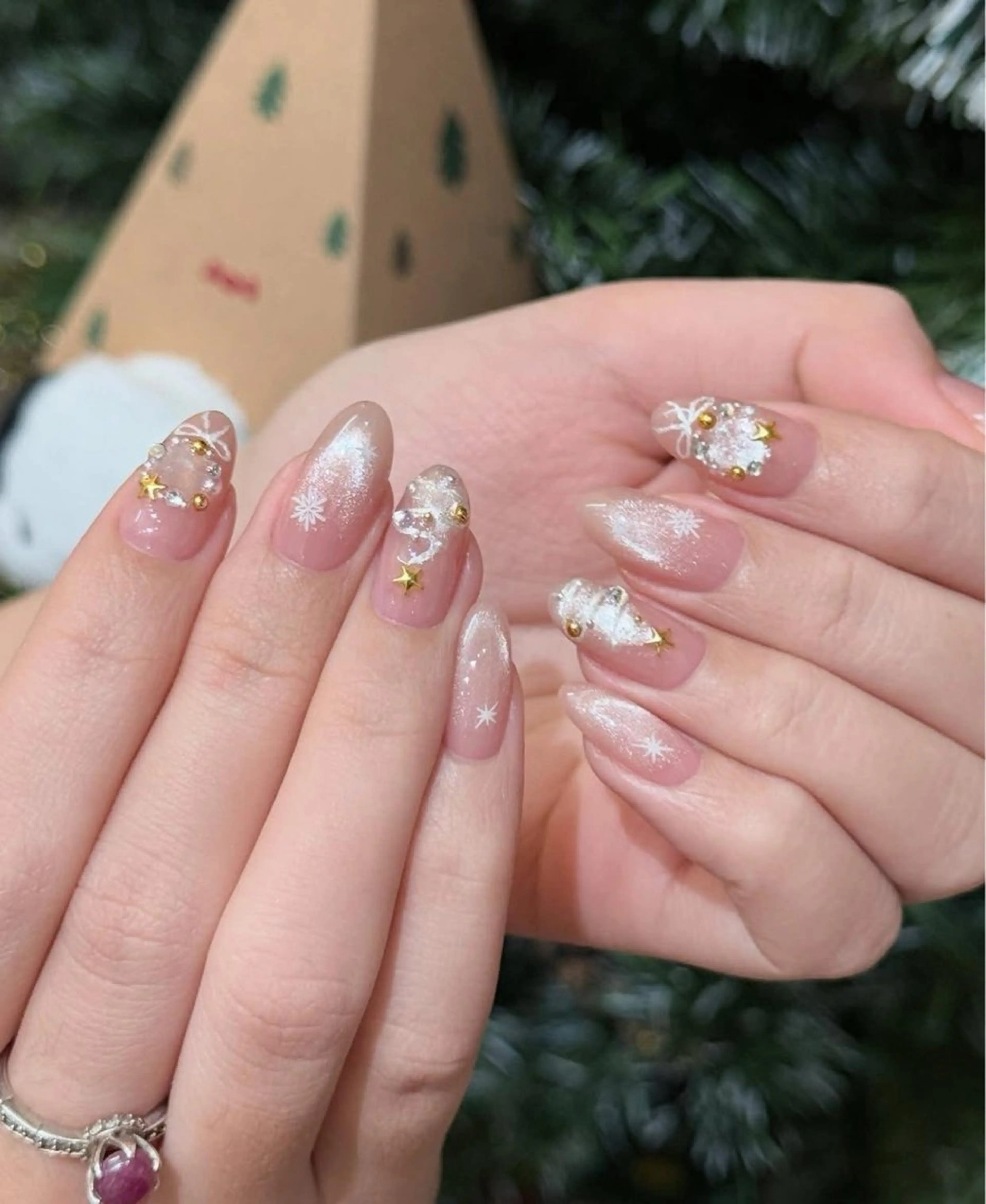 ネイル 韓国ネイル ワンホンネイル ハンドネイル ハンドケア Kawaii _Nailのネイルデザイン