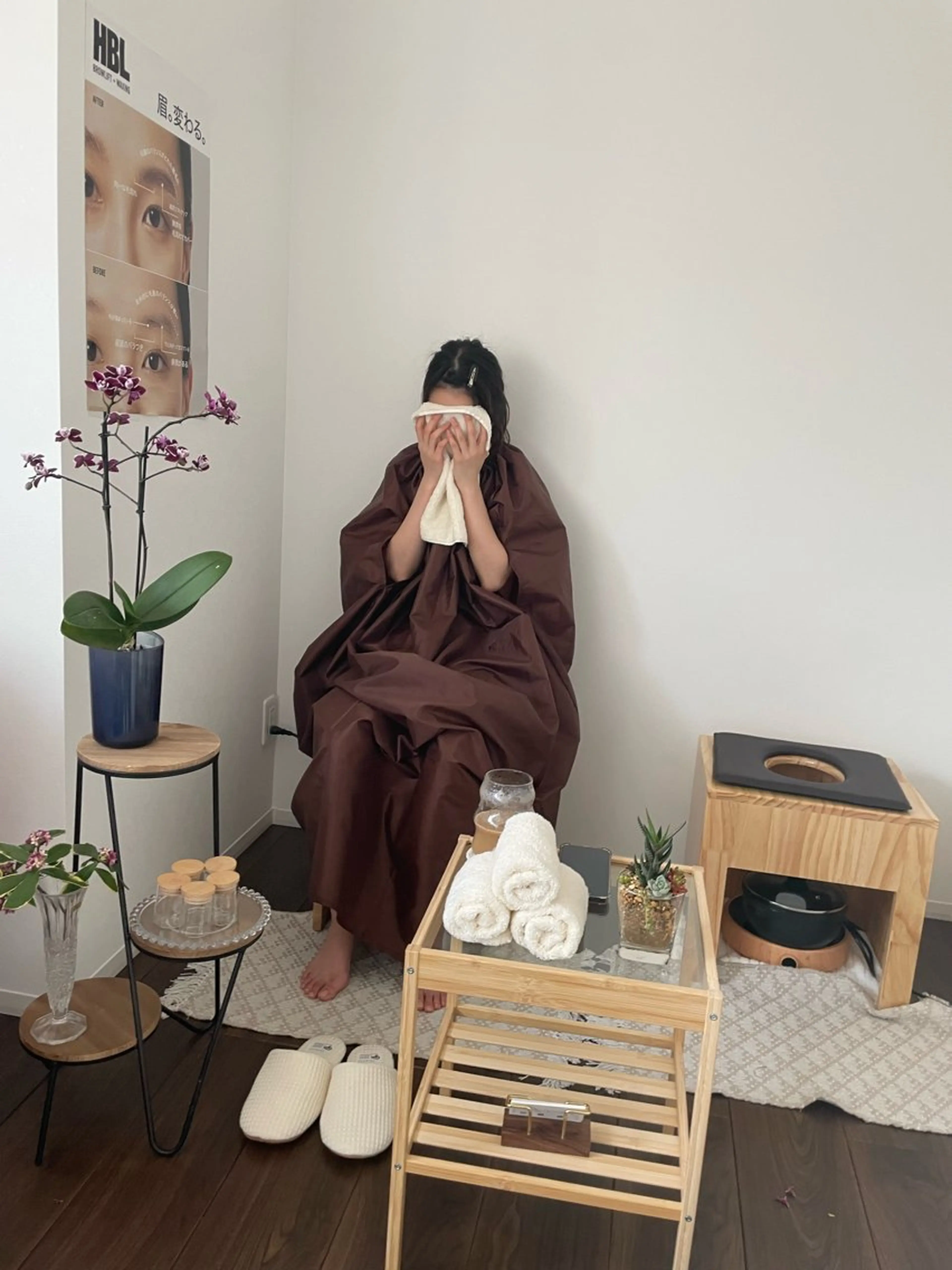 🌱よもぎ・ハーブ蒸し🌱40分コース✨✨発汗&デトックス！！よもぎに＋で3種類から選べるハーブ🌿の写真