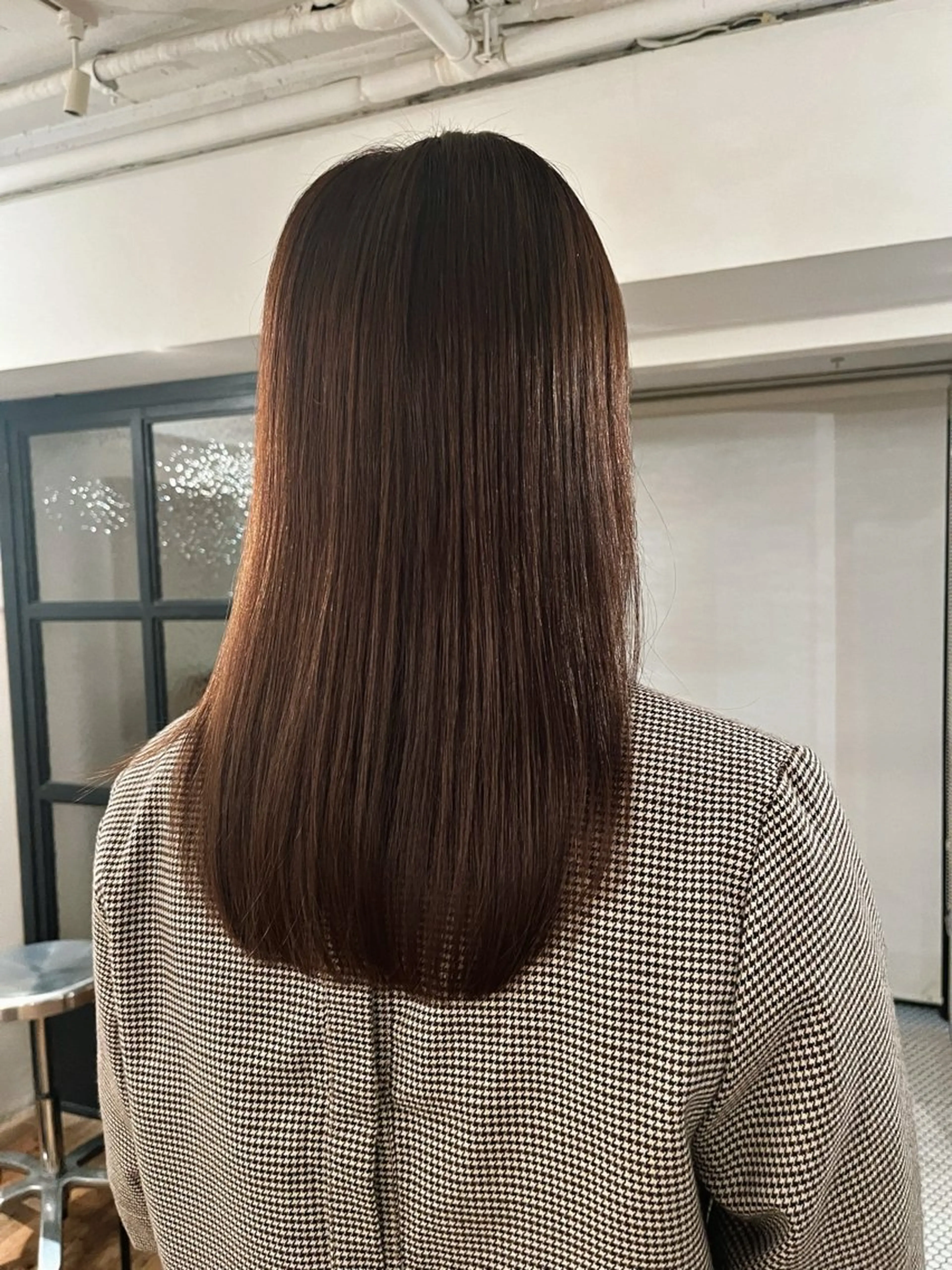 ミディアム カラー 顔周りカット レイヤーカット 🧸メンズカット 🧸conatsuのヘアスタイル