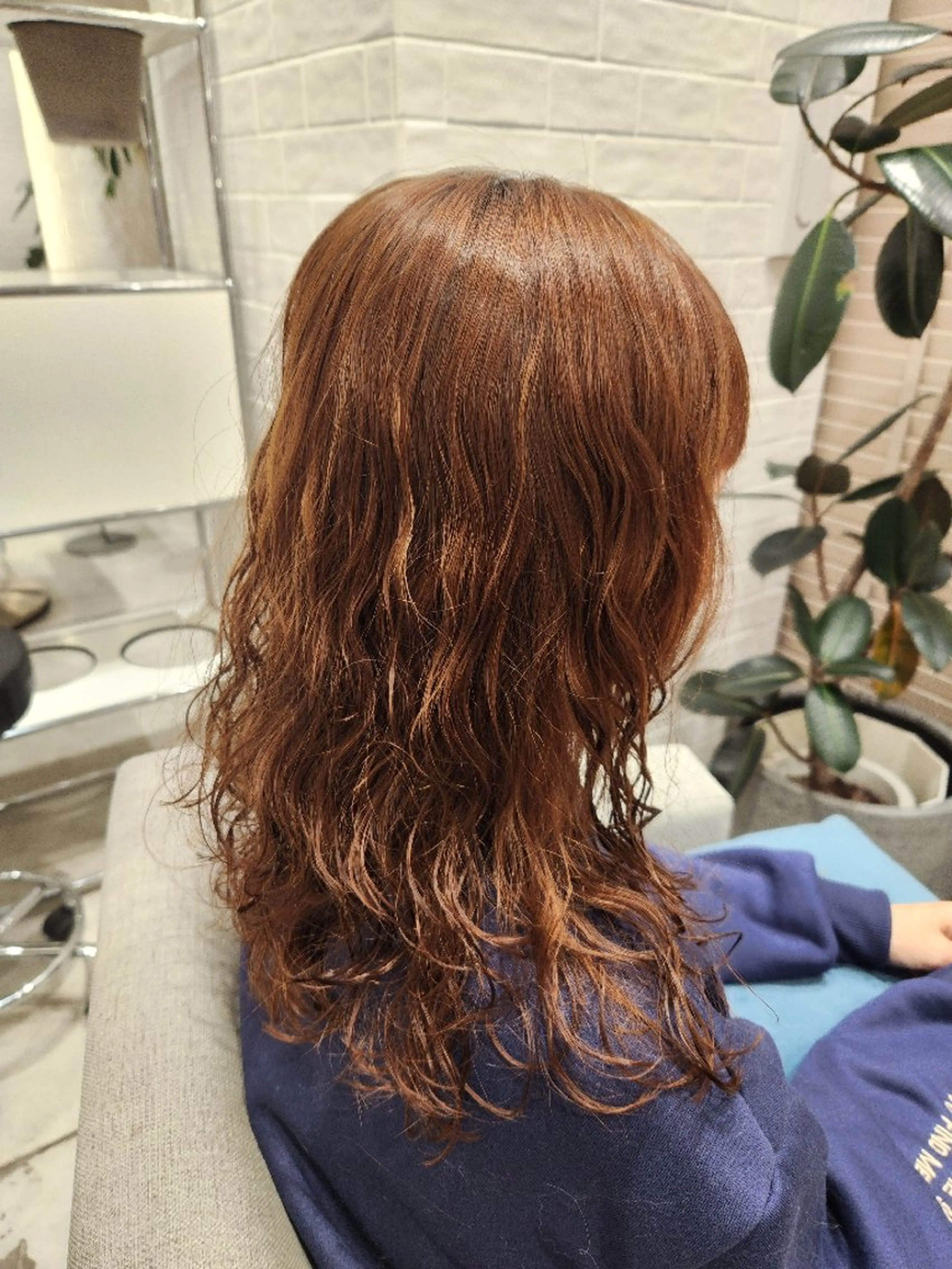 パーマ カット 💜艶髪カラー💜 🎶富川美希🎶のヘアスタイル