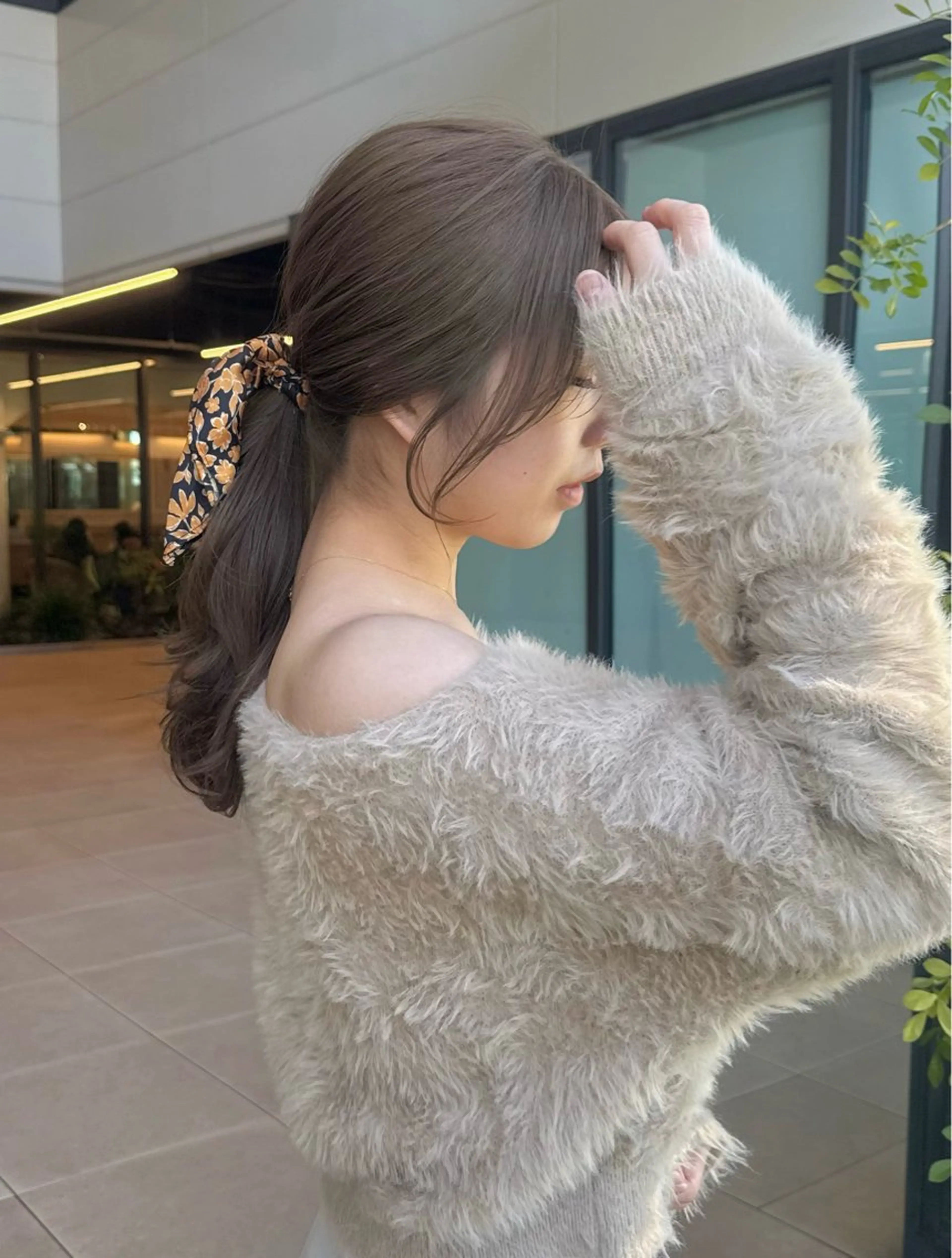 ロング ヘアカラー 透明感カラー/ 似合わせヘア/まなみのヘアスタイル