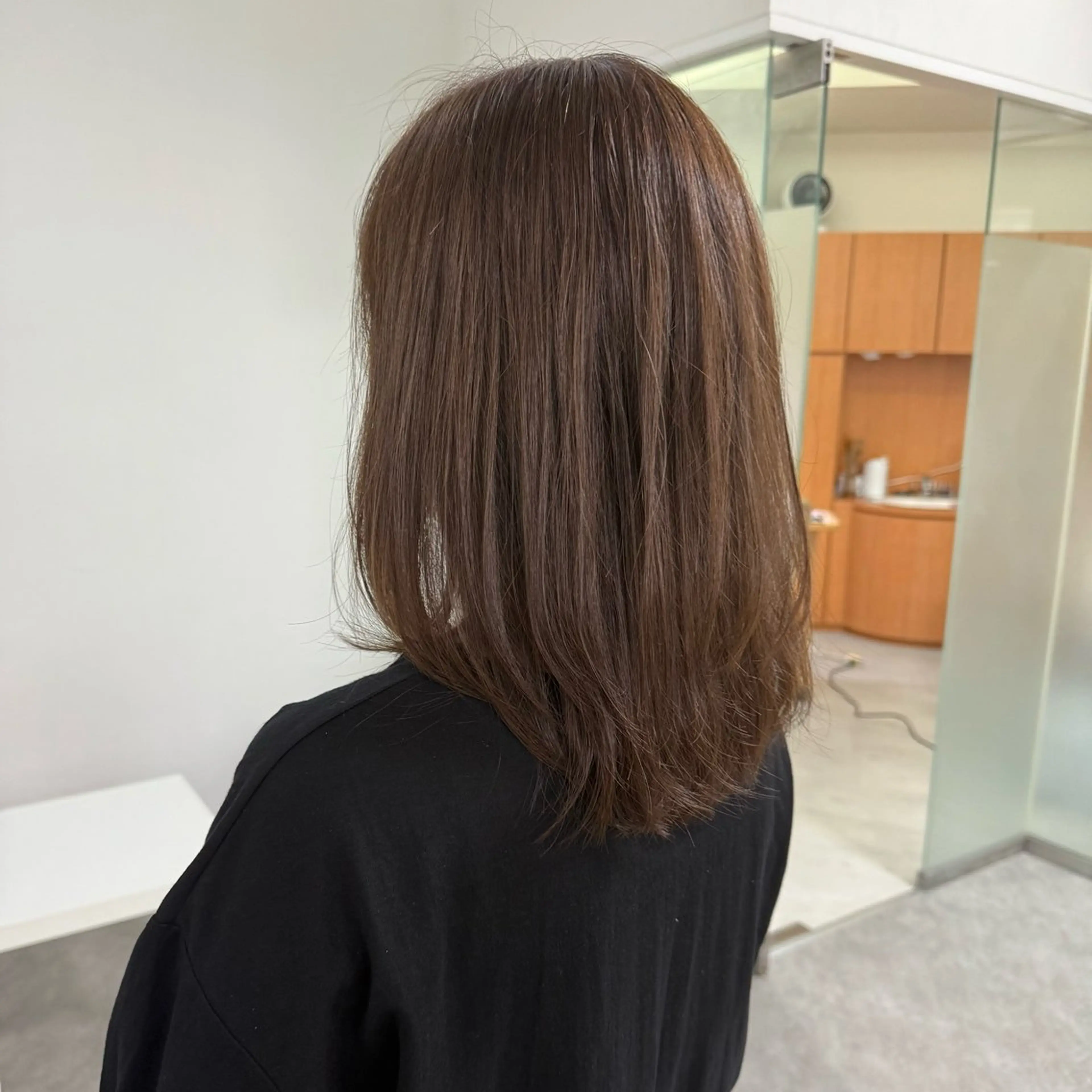 ミディアム rua.／ W color⛓🖤のヘアスタイル