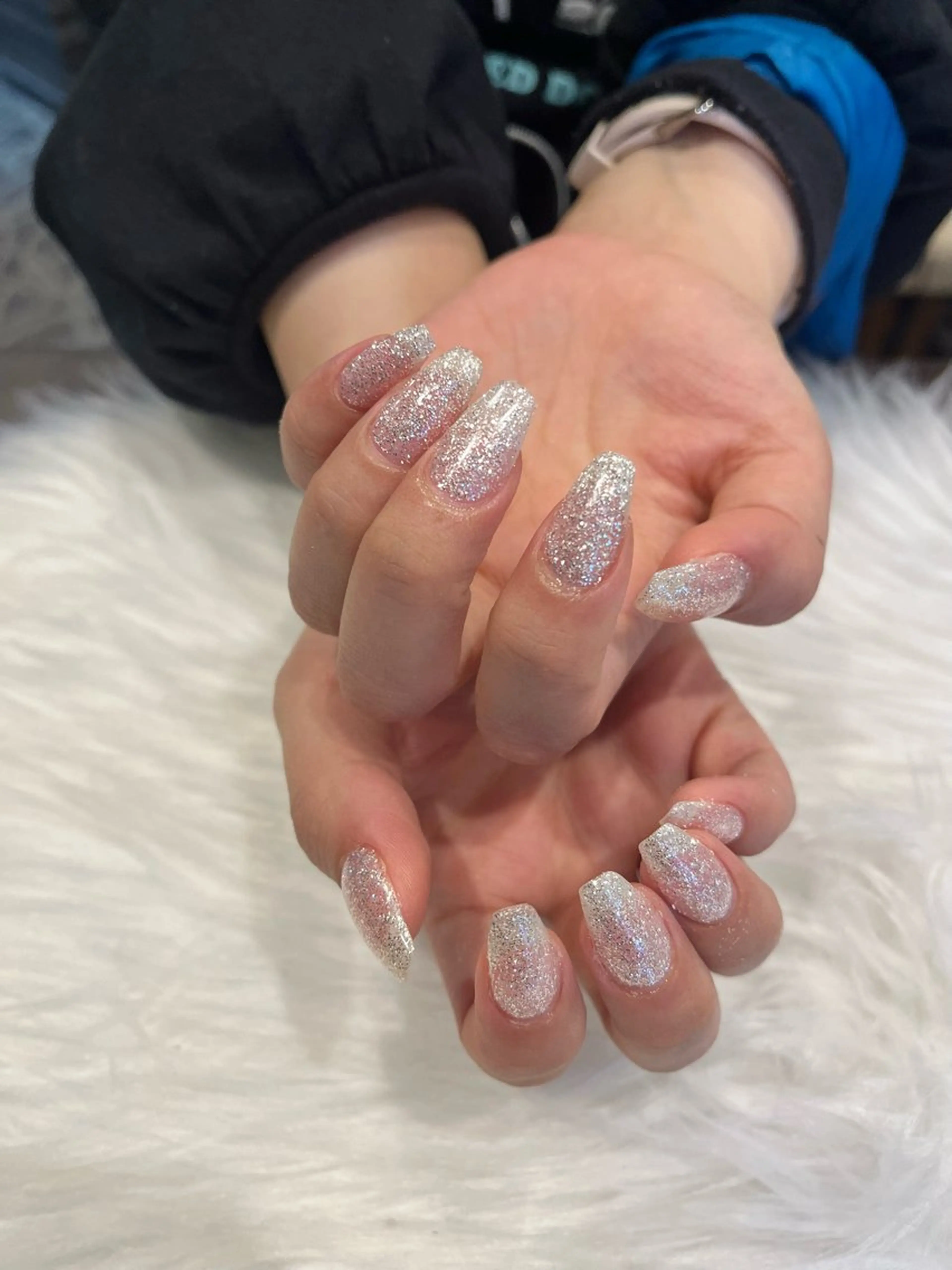 ネイル キラキラネイル ラメ(グリッター) Nobady_ Kotonoのネイルデザイン