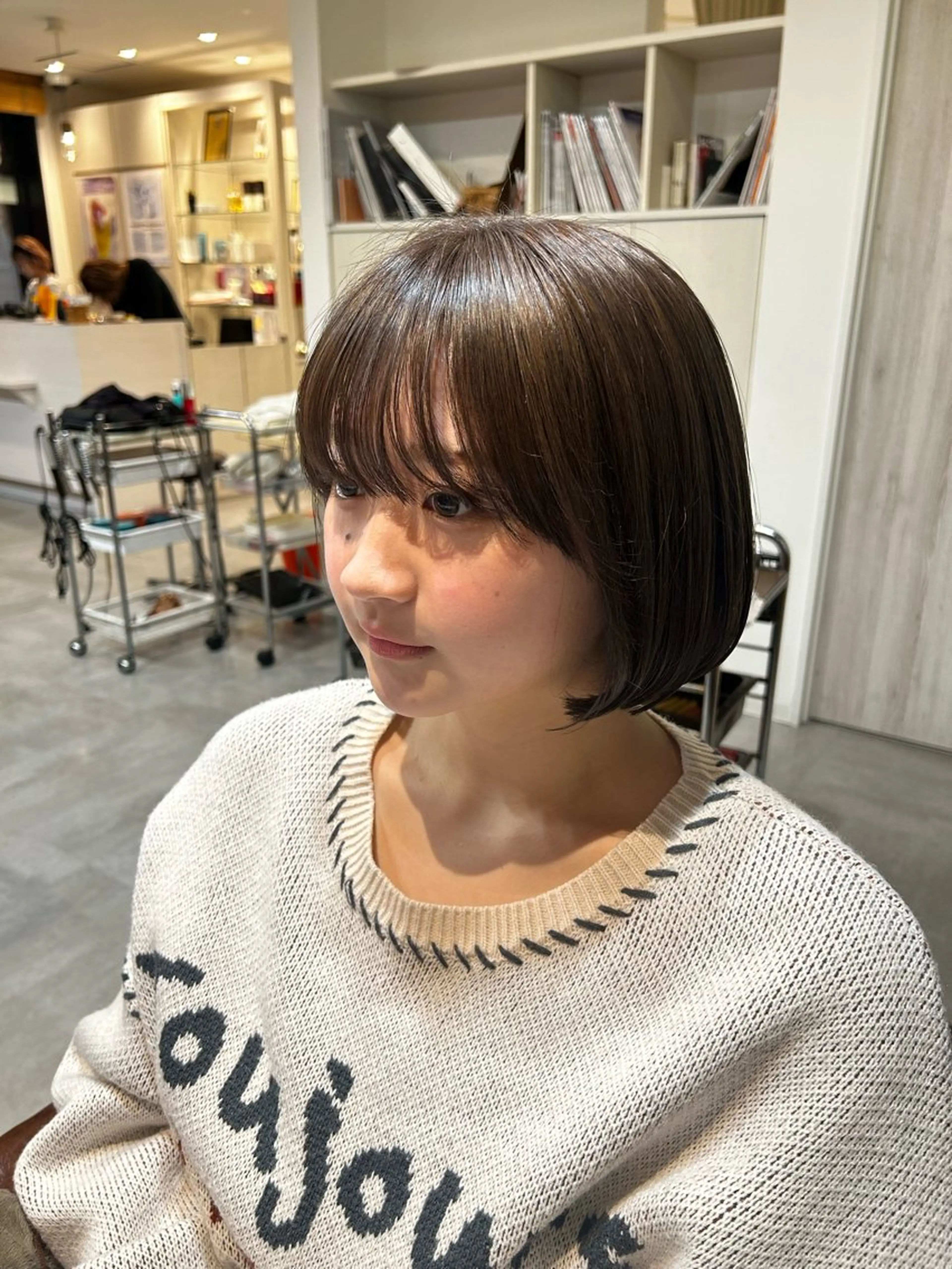 ショート ボブ adorable 樋口円のヘアスタイル