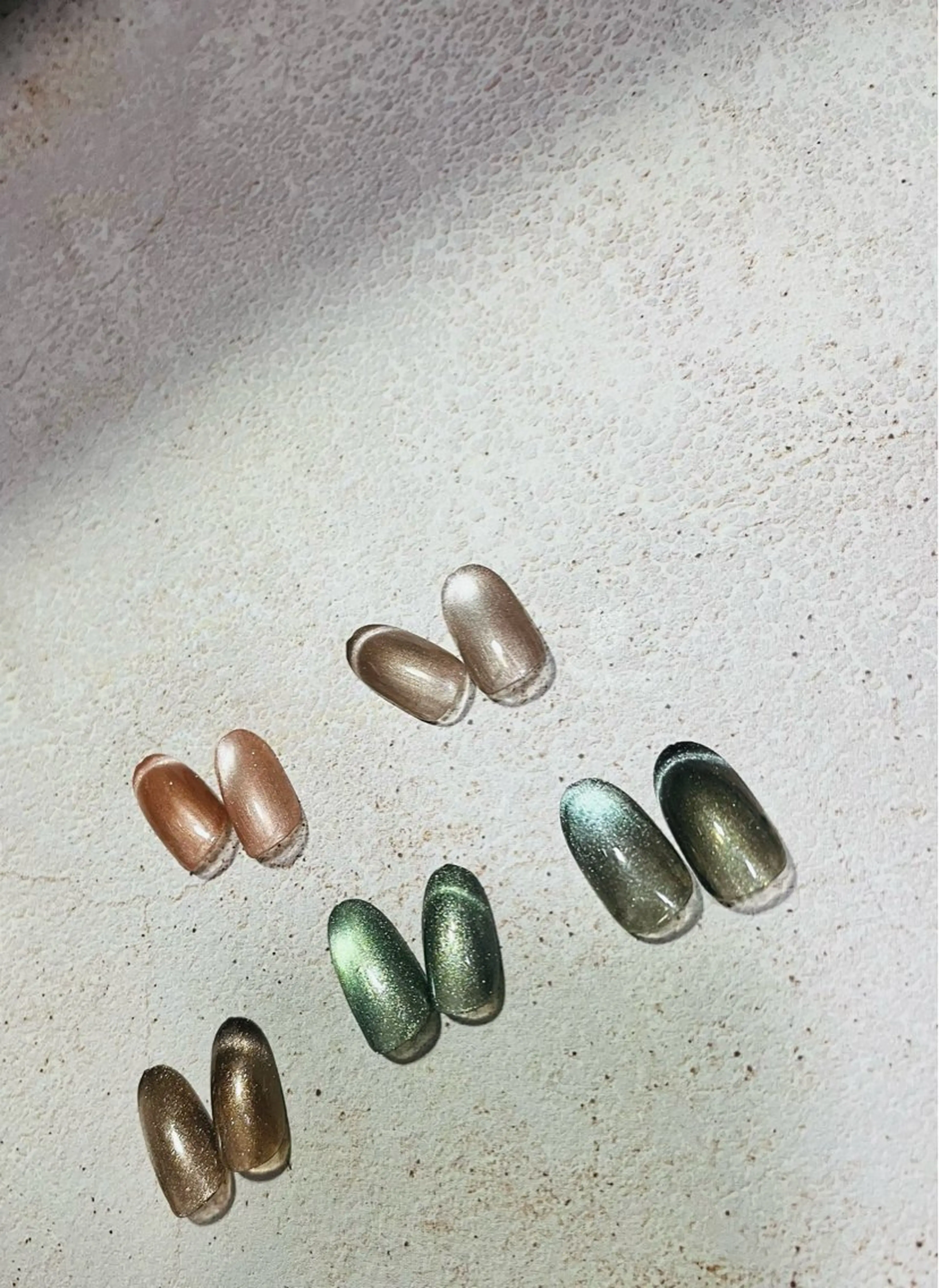 ネイル マグネットネイル goldgleams ちなのネイルデザイン