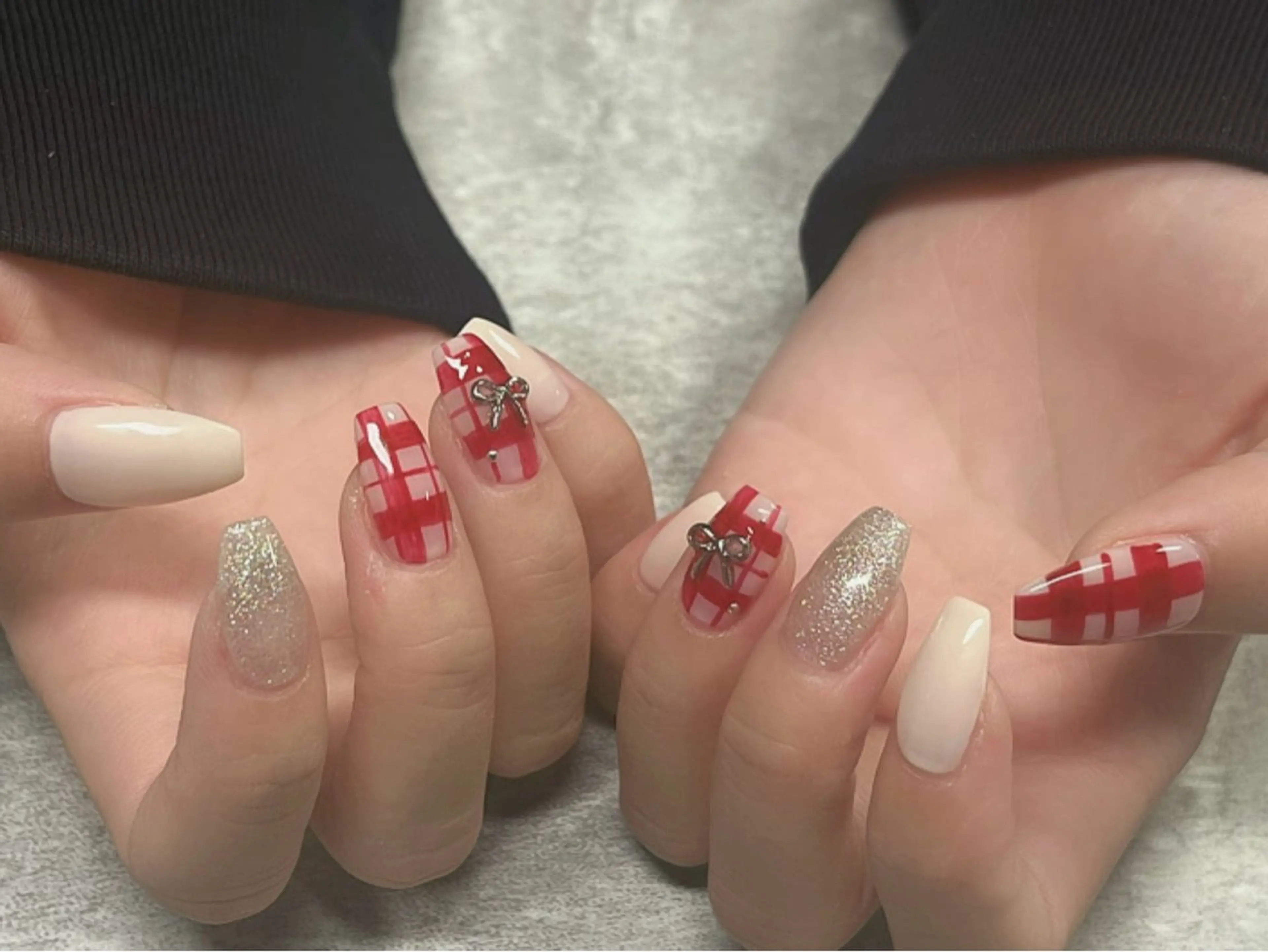 ネイル ハンドネイル Protea きぬがわ らむのネイルデザイン