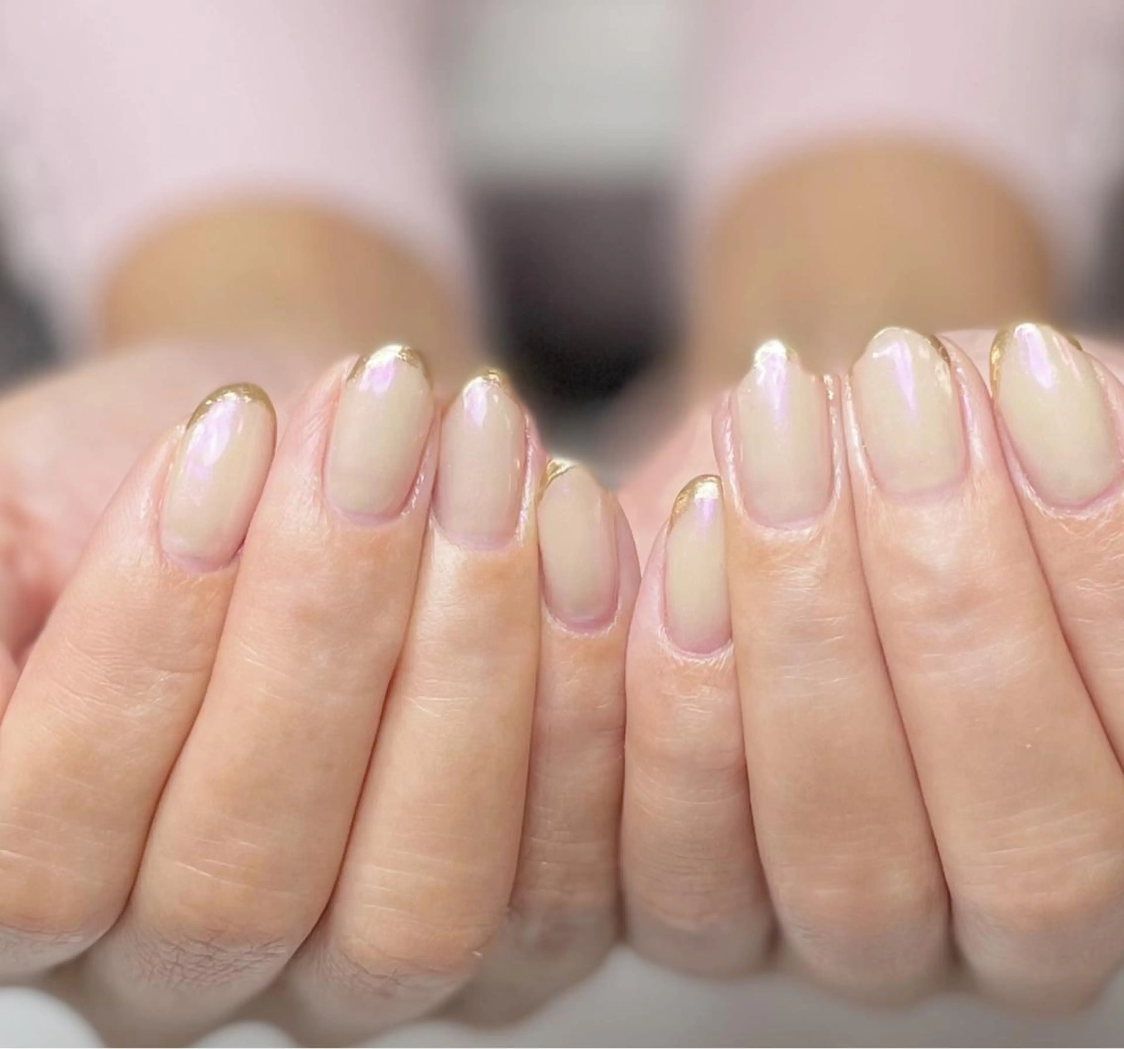 ネイル フレンチネイル ミラーネイル ハンドネイル M flore (エムフローレ)のネイルデザイン