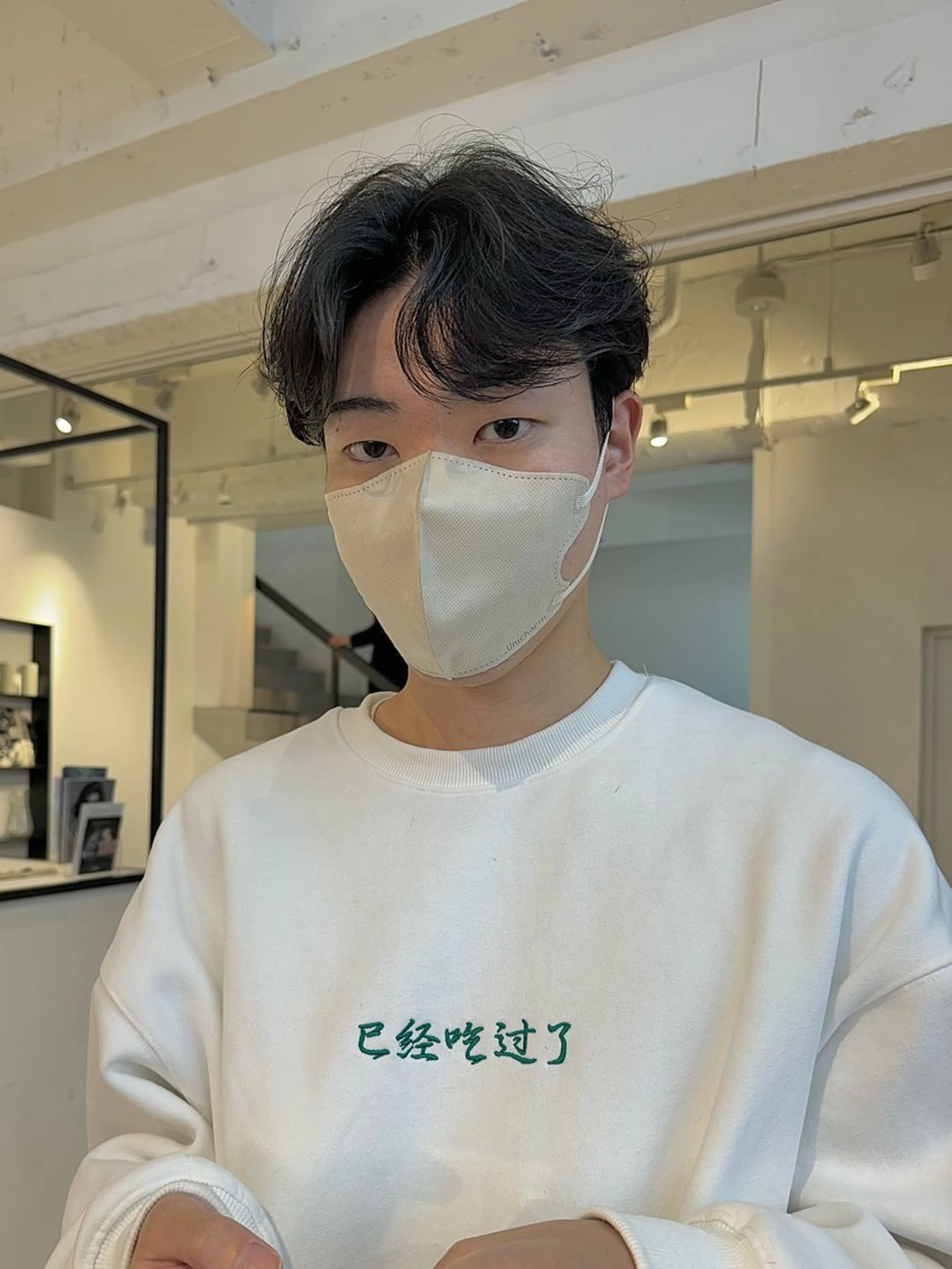 パーマ メンズ カット パーマ 🇰🇷カルマパーマ kaito🇰🇷のヘアスタイル