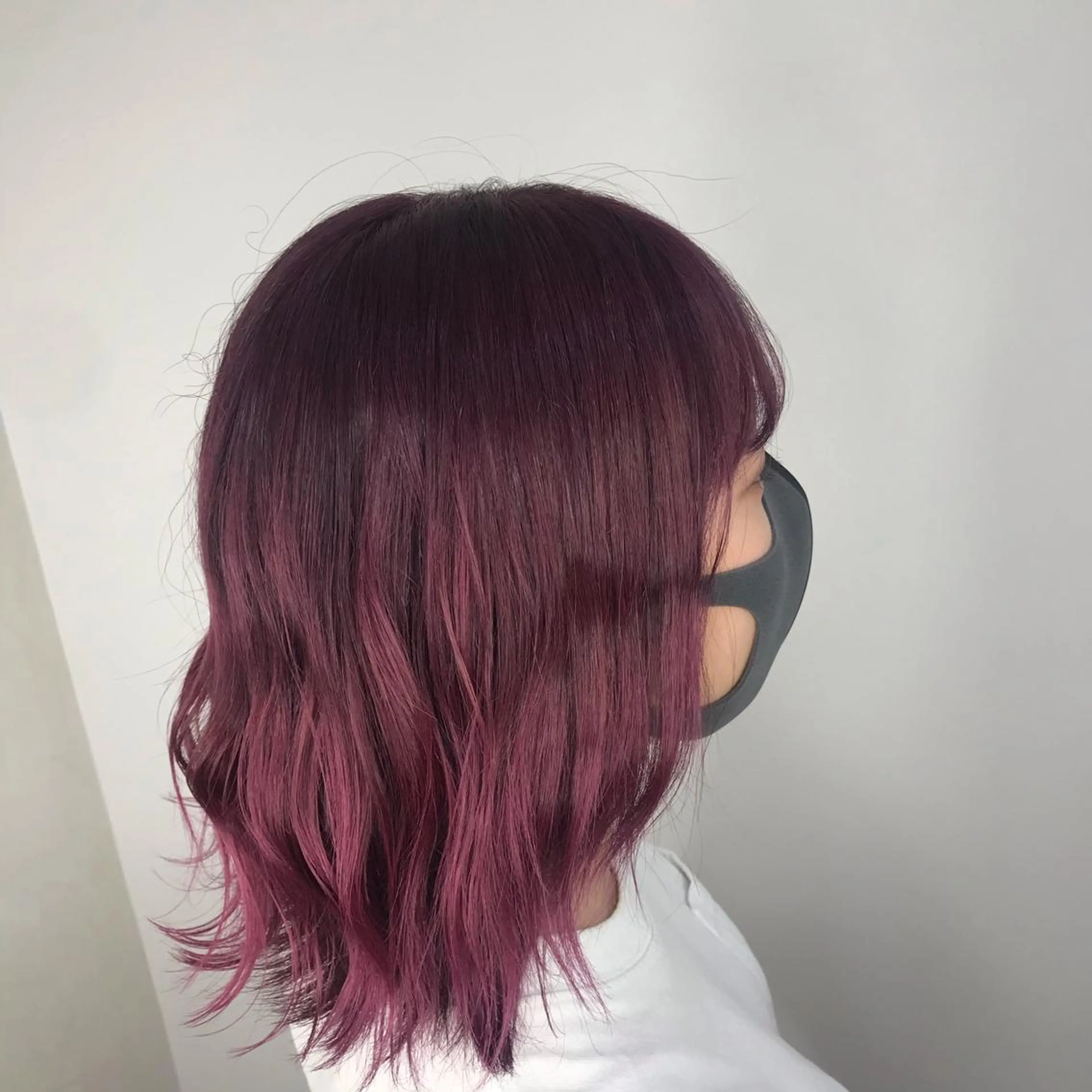 ミディアム カラー 飯塚 青空のヘアスタイル