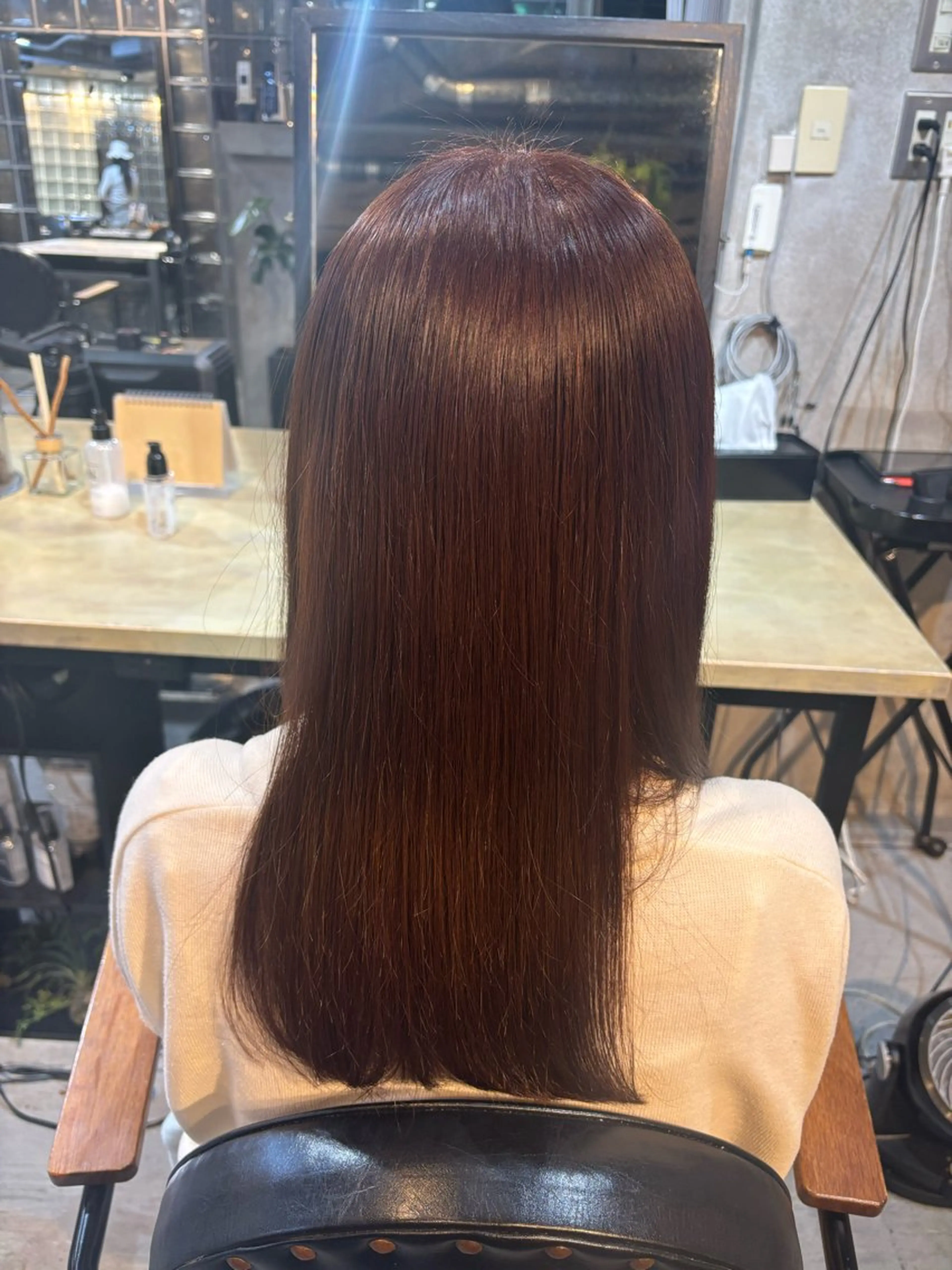 カラー relian このはのヘアスタイル
