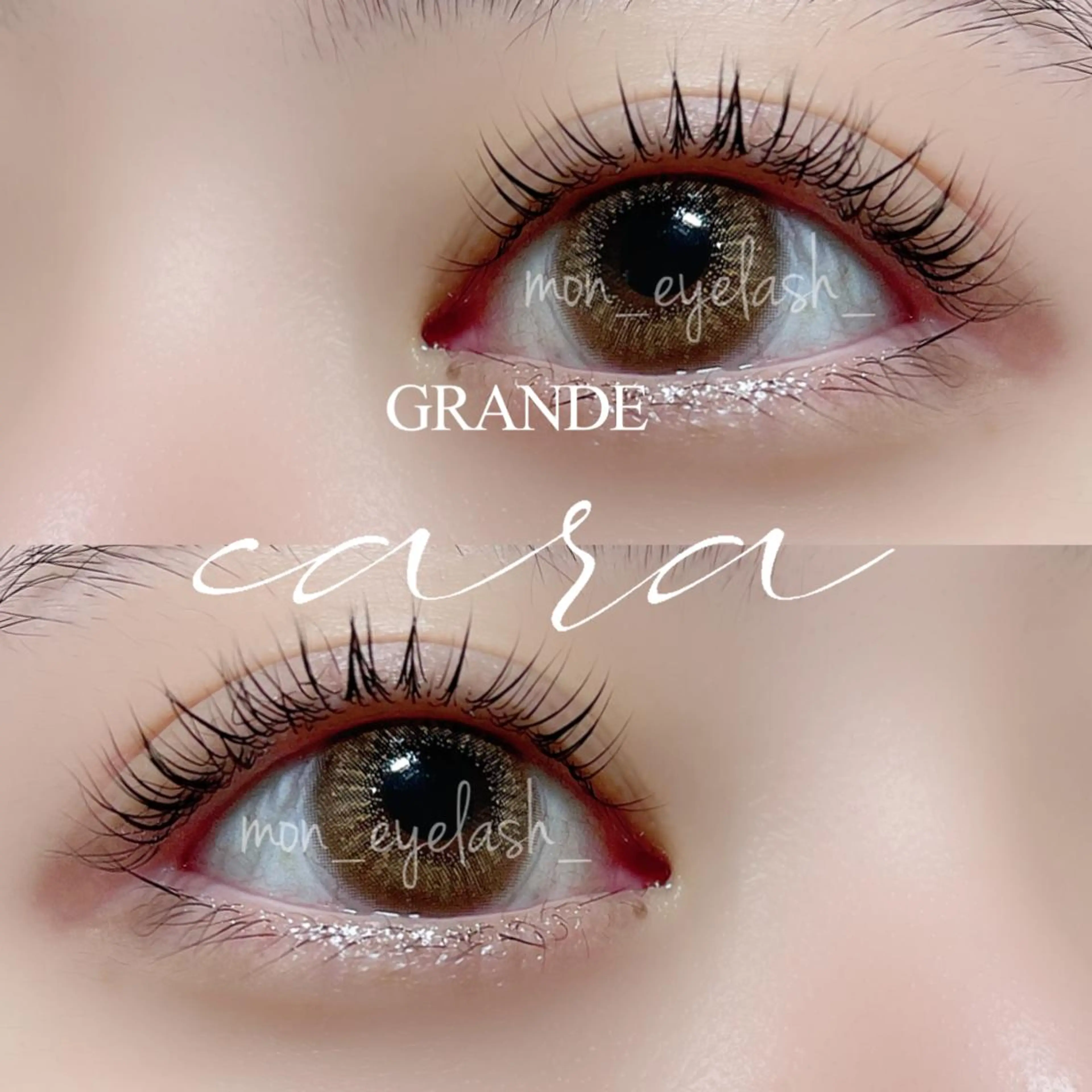 マツエク・マツパ アイブロウ マツパ GRANDEcara 栄　Miki🍀のマツエク・マツパデザイン