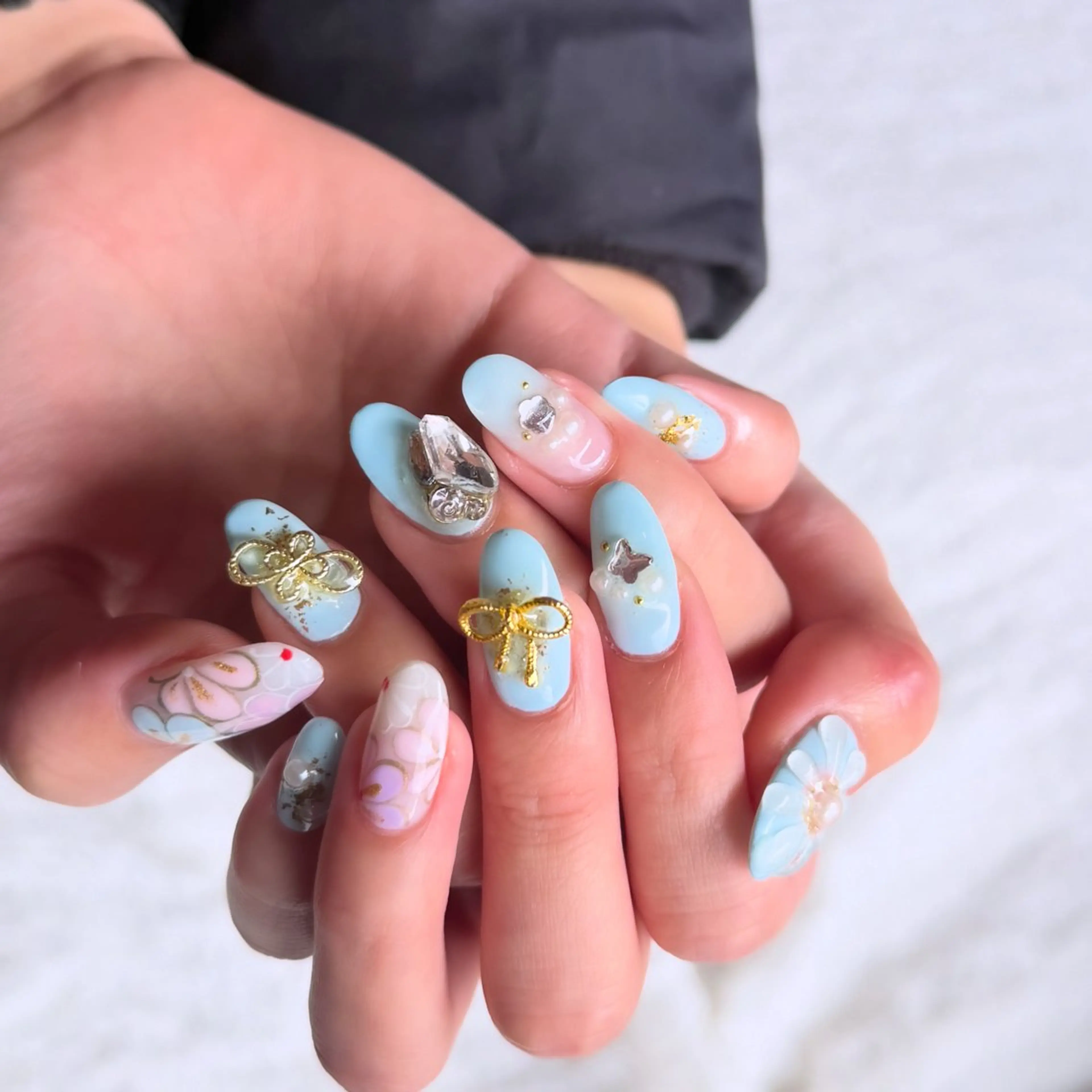 ネイル 成人式 totalbeautylento所属・lento nailのネイルデザイン