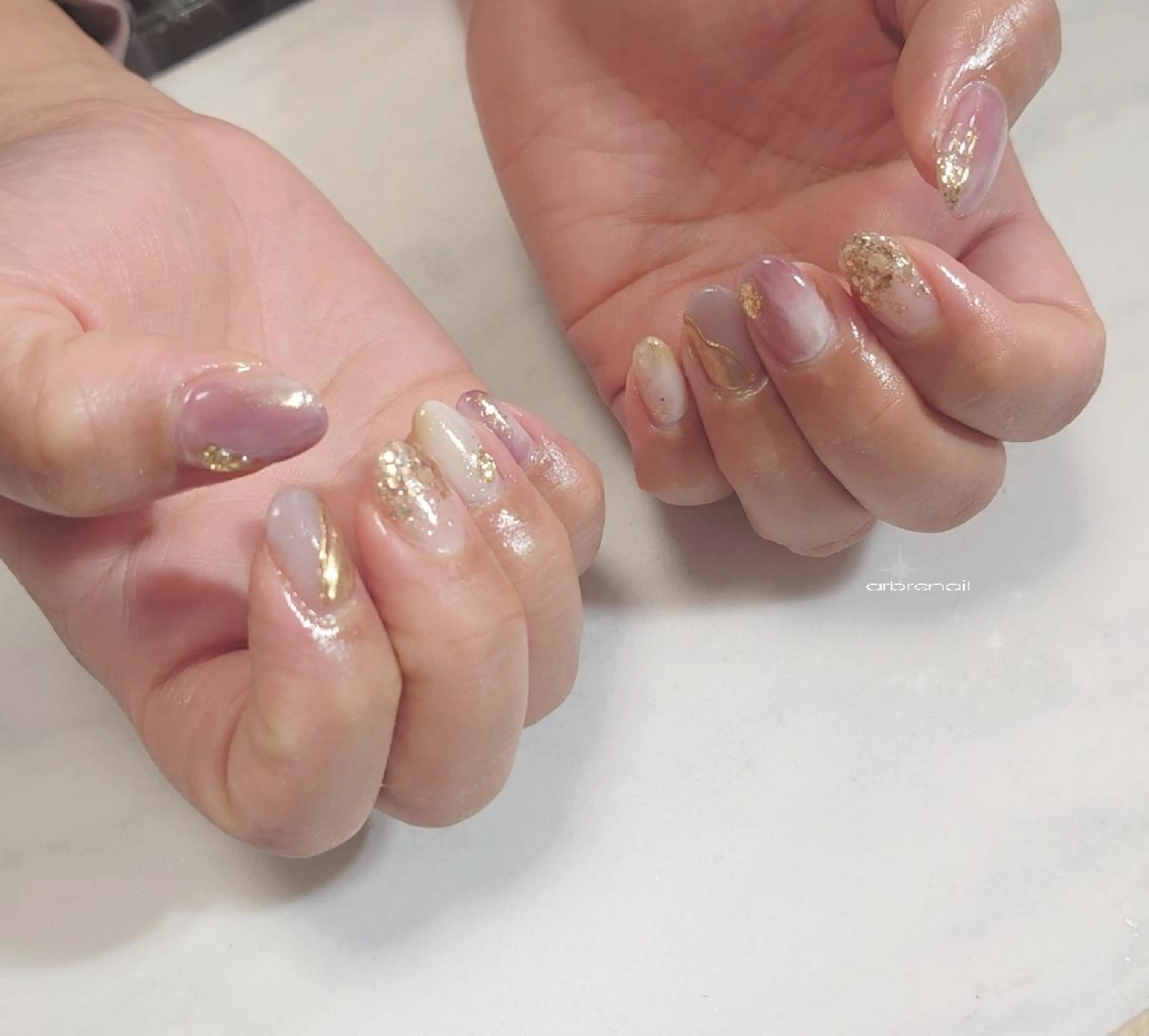 ネイル ＊arbre nail＊.アーブルネイル所属・✯.。 arbre  nail 。✯.のネイルデザイン