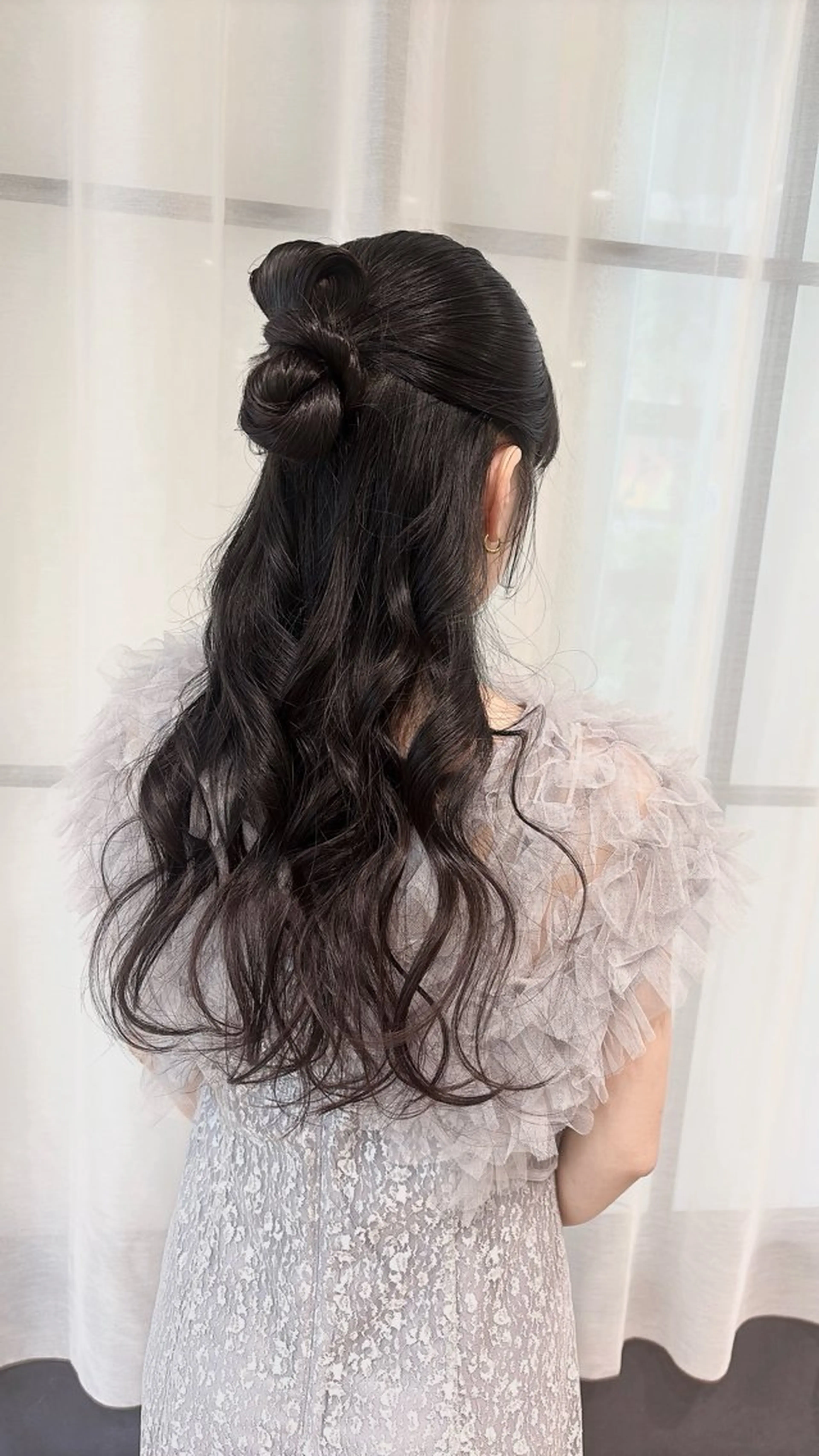 ヘアアレンジ ハーフアップ 梅田美容室/カット /Maoのヘアスタイル