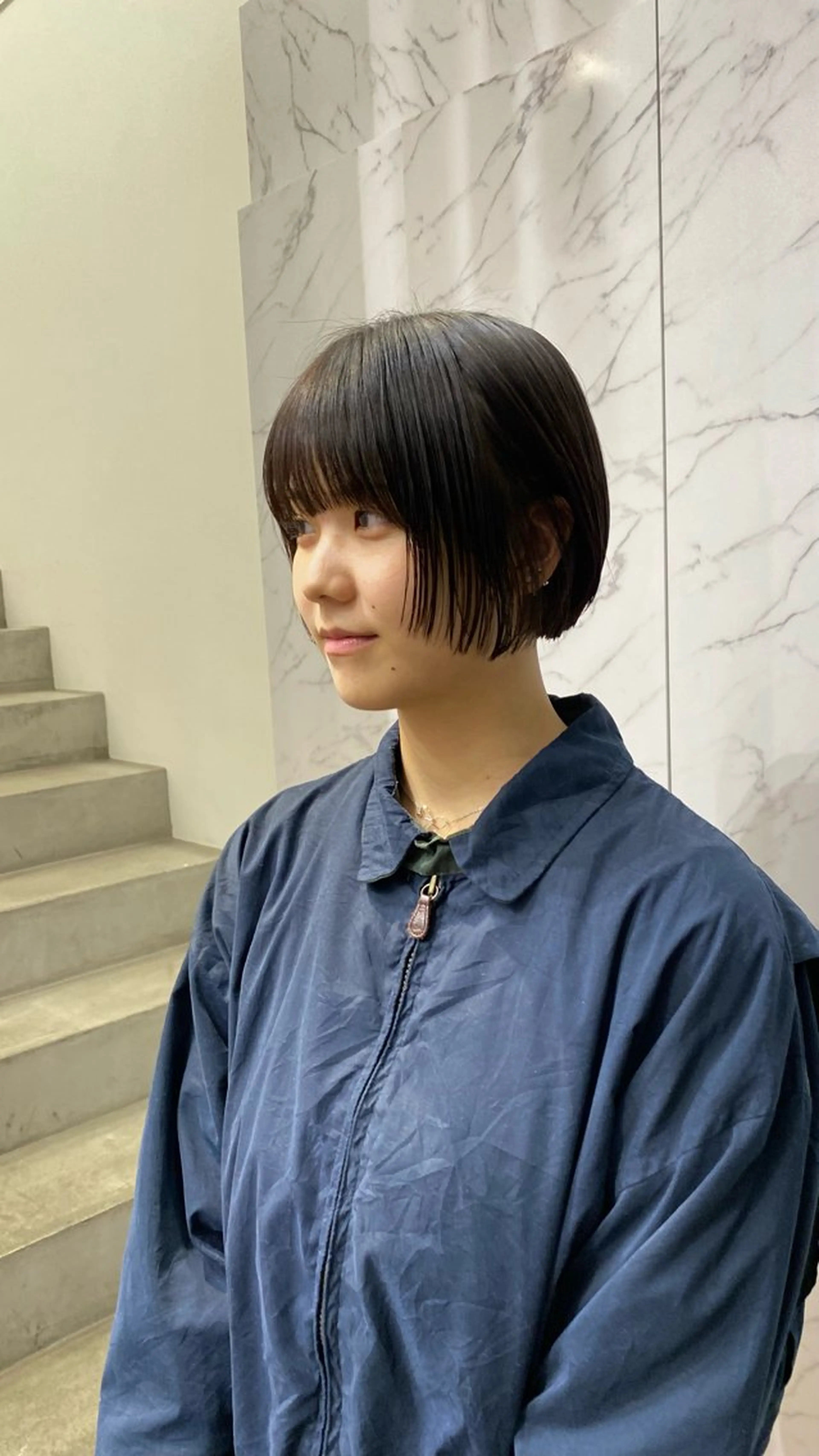 ショート マツザキ マナトのヘアスタイル