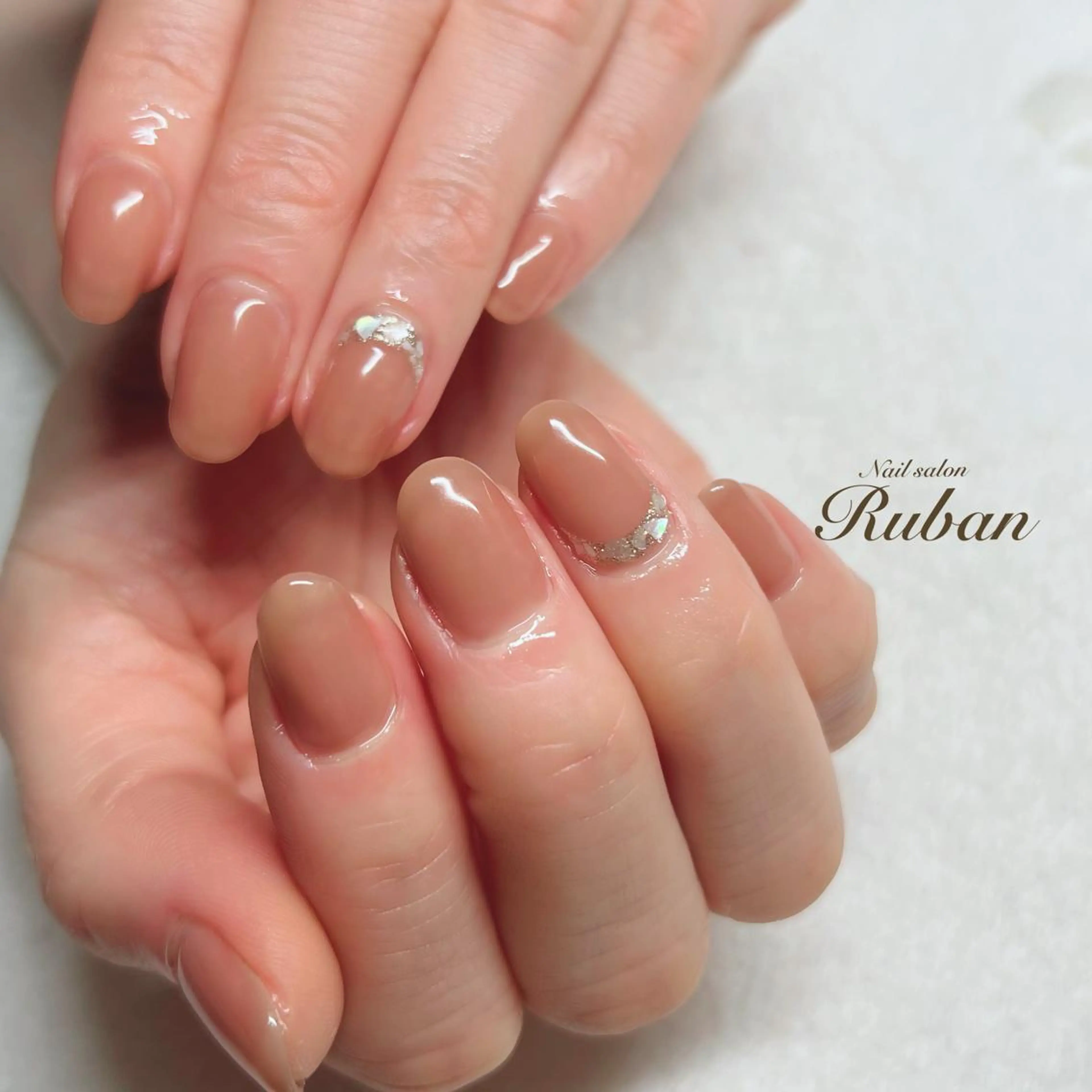 ネイル シンプルネイル Nail salon Ruban所属・Nail salon Rubanのネイルデザイン