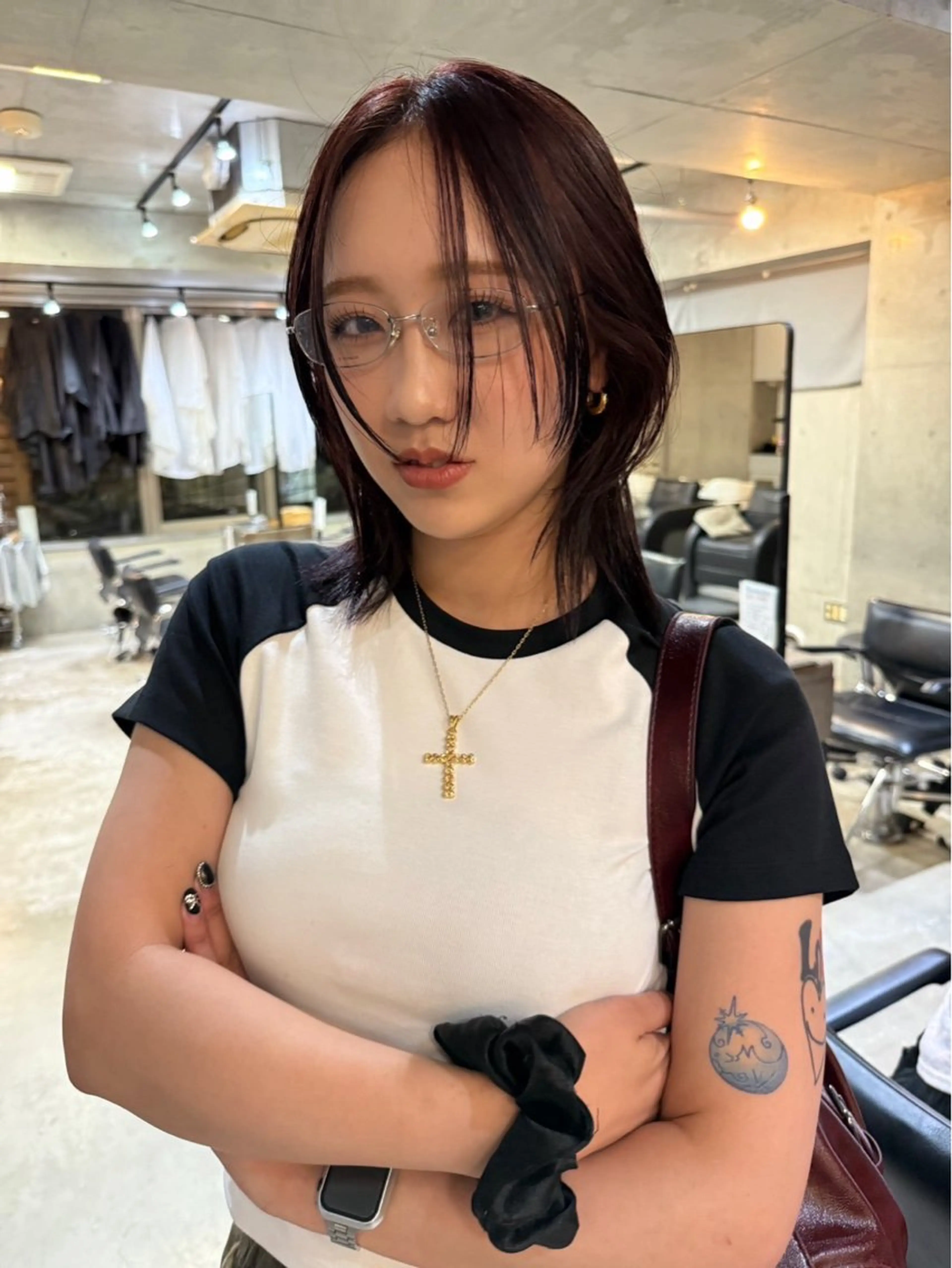 ミディアム カラー ヘアカラー 🎀ハイトーン🎀/ Chizukiのヘアスタイル