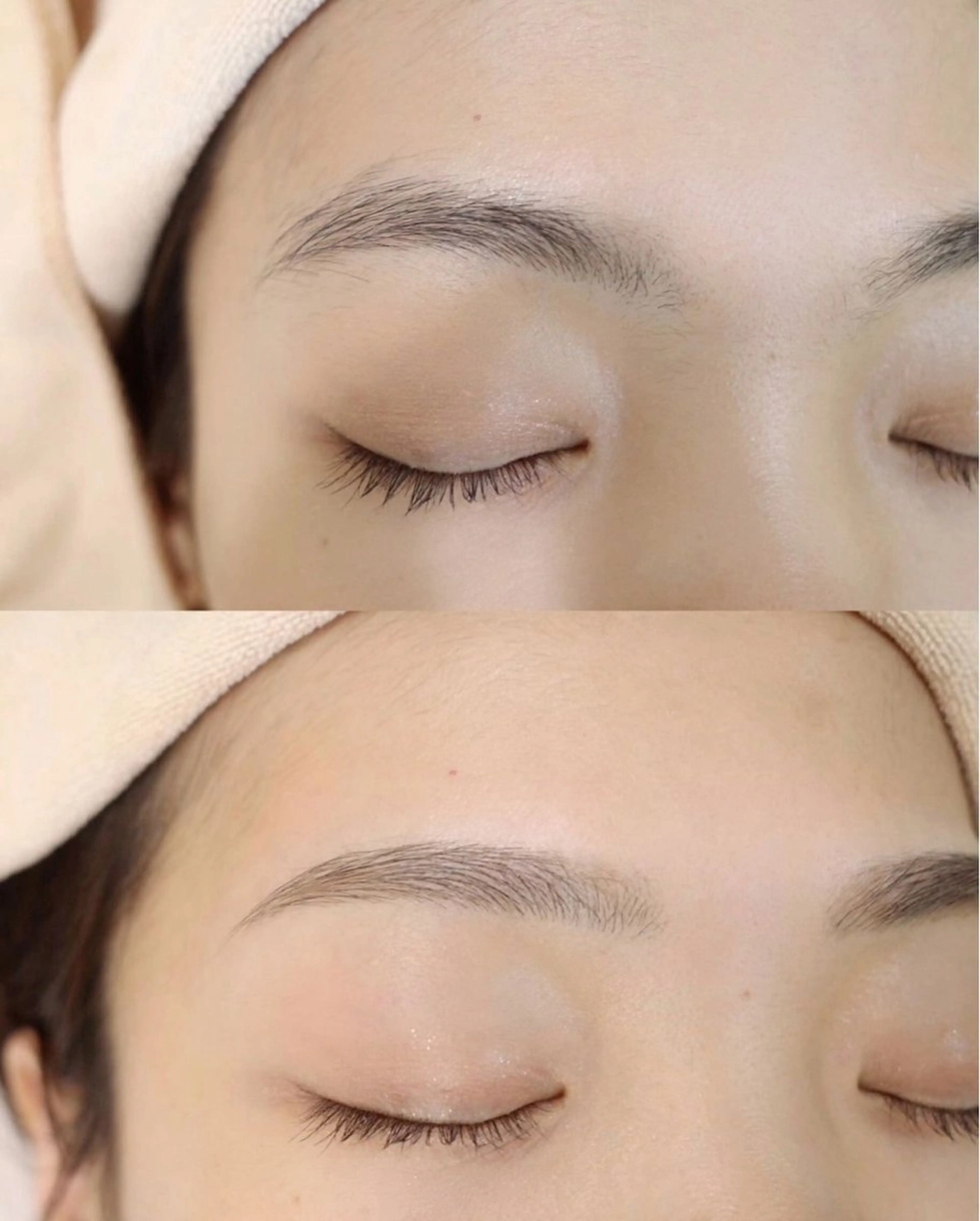 骨格似合わせ 眉ワックス＋眉メイクの写真