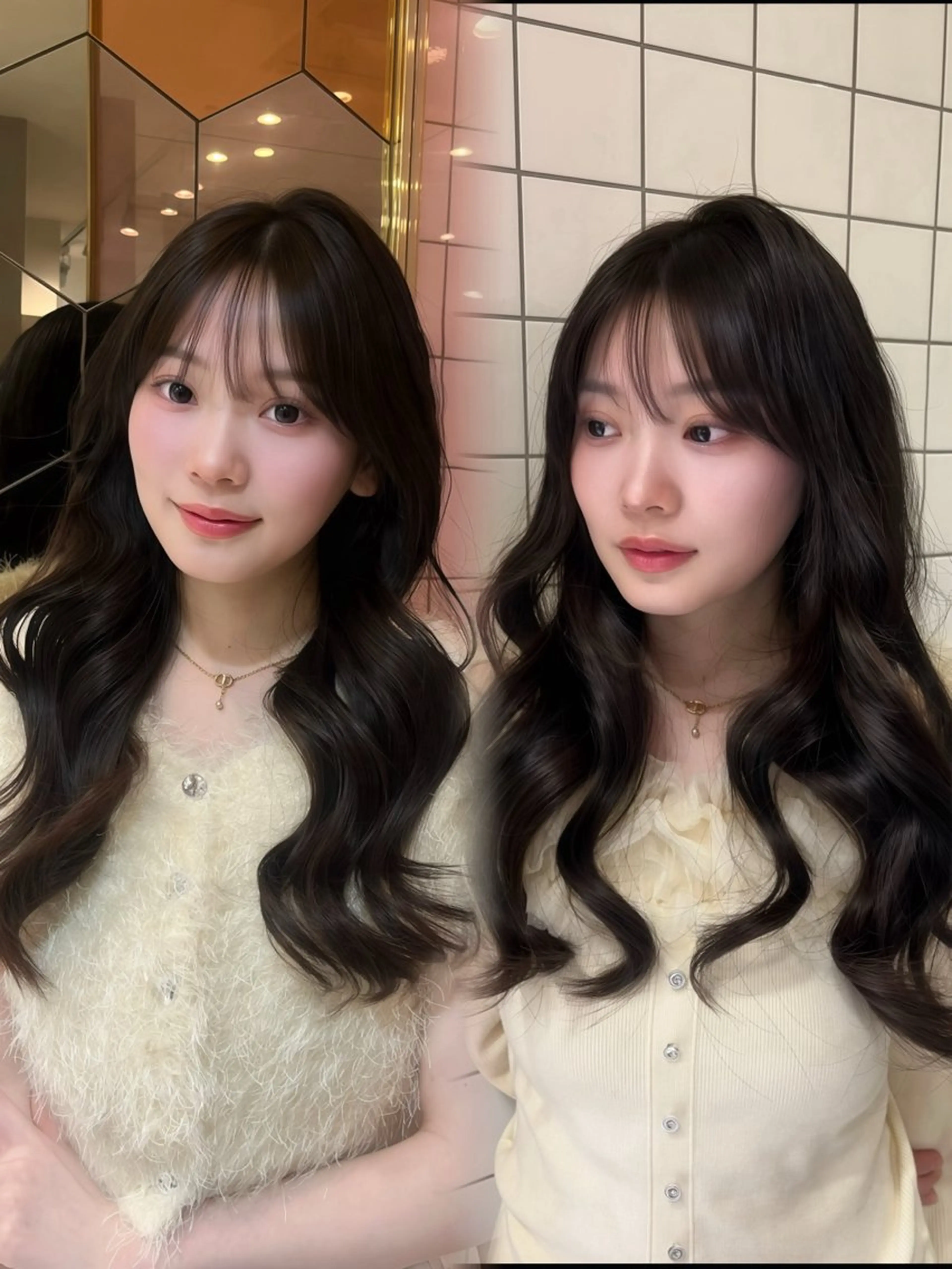 ロング カラー トリートメント Minami🤍ྀི 髪質改善／新宿／のヘアスタイル