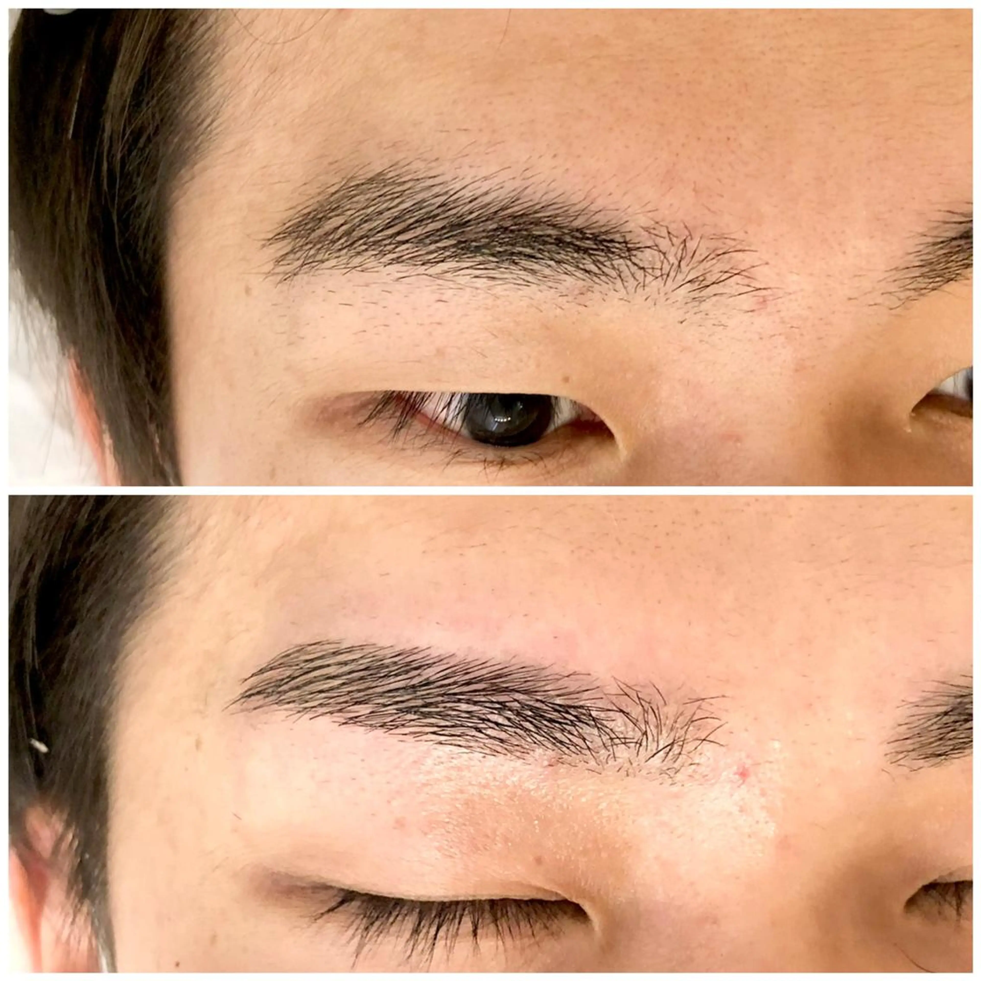 アイブロウ エルフ 中台沙耶のヘアスタイル