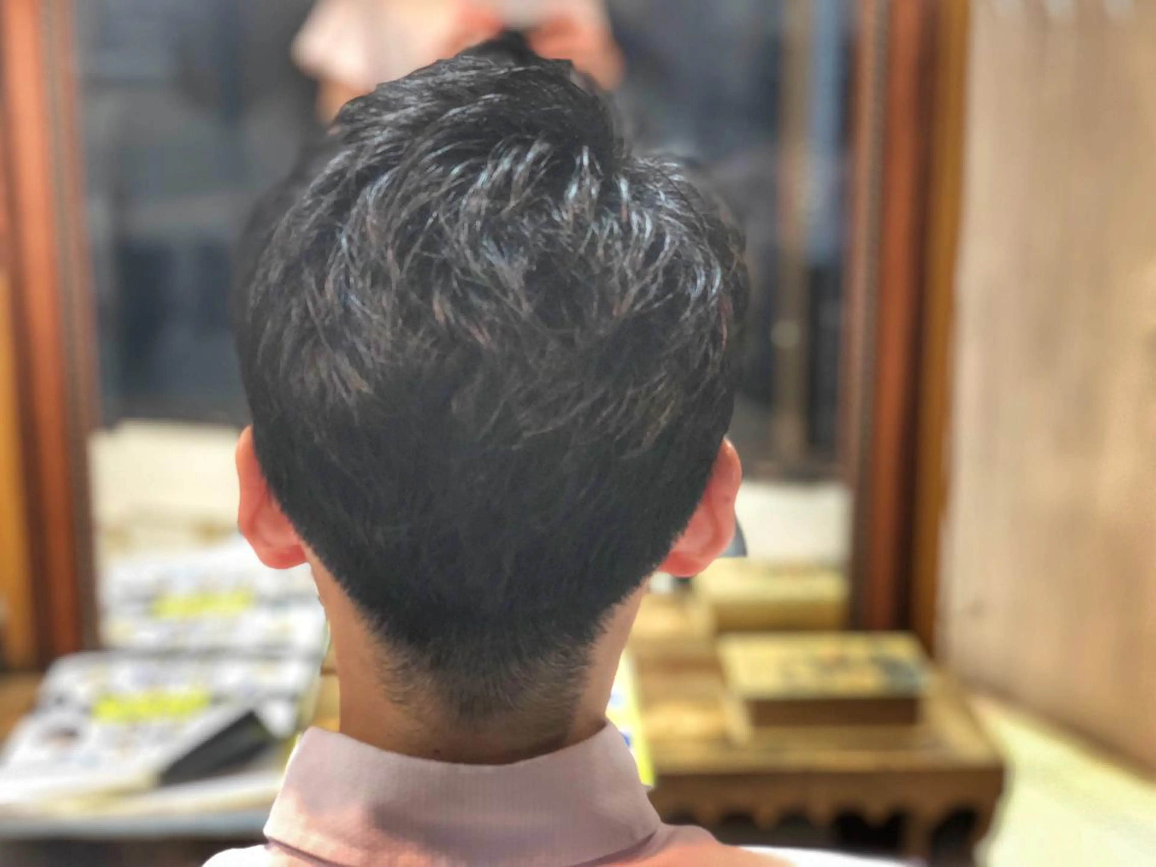 ショート メンズ 美髪矯正 Rioのヘアスタイル