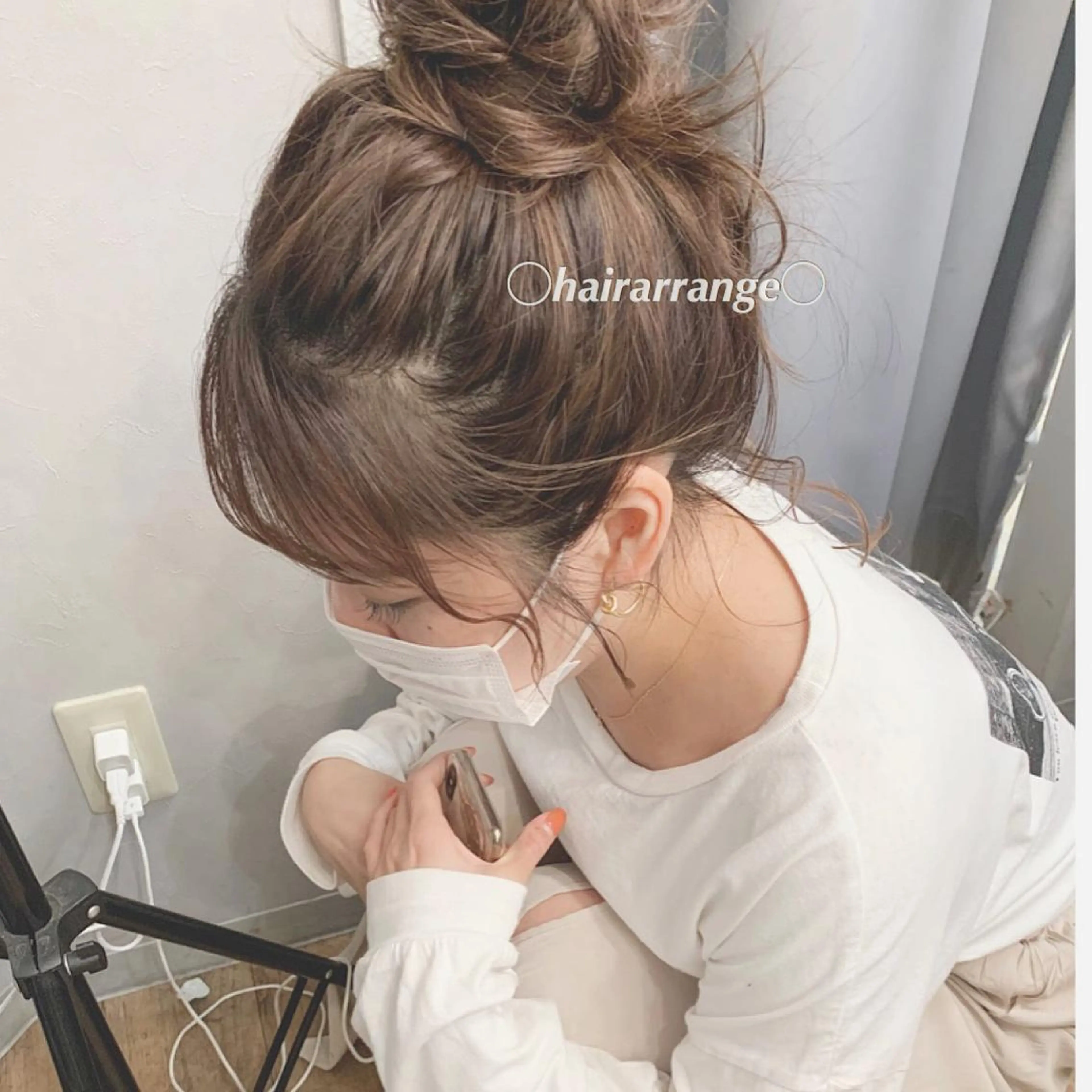 セミロング カラー ヘアアレンジ 代表🎀 ふわモテ愛 され髪🩷yumiのヘアスタイル