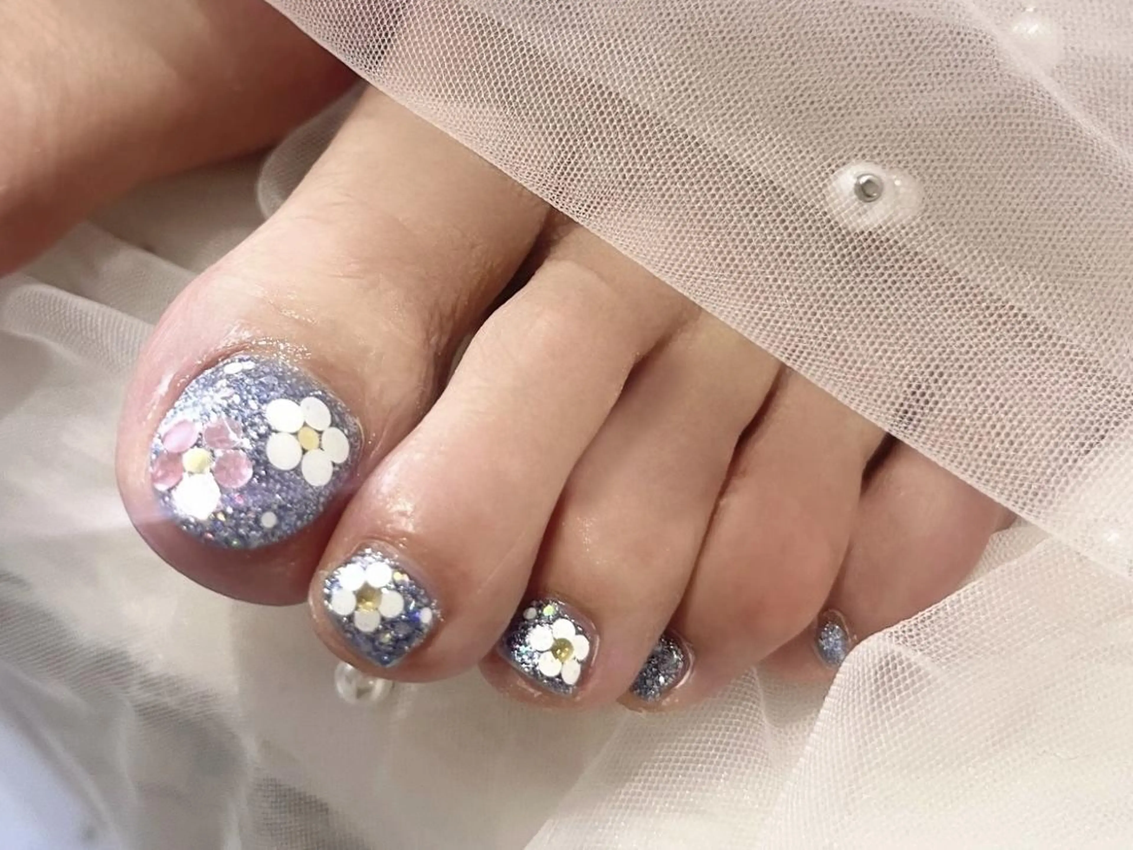 ネイル フットネイル マグネットネイル 春ネイル フットネイル 500%可愛い💘 fein.表参道店の眉毛・アイブロウイメージ