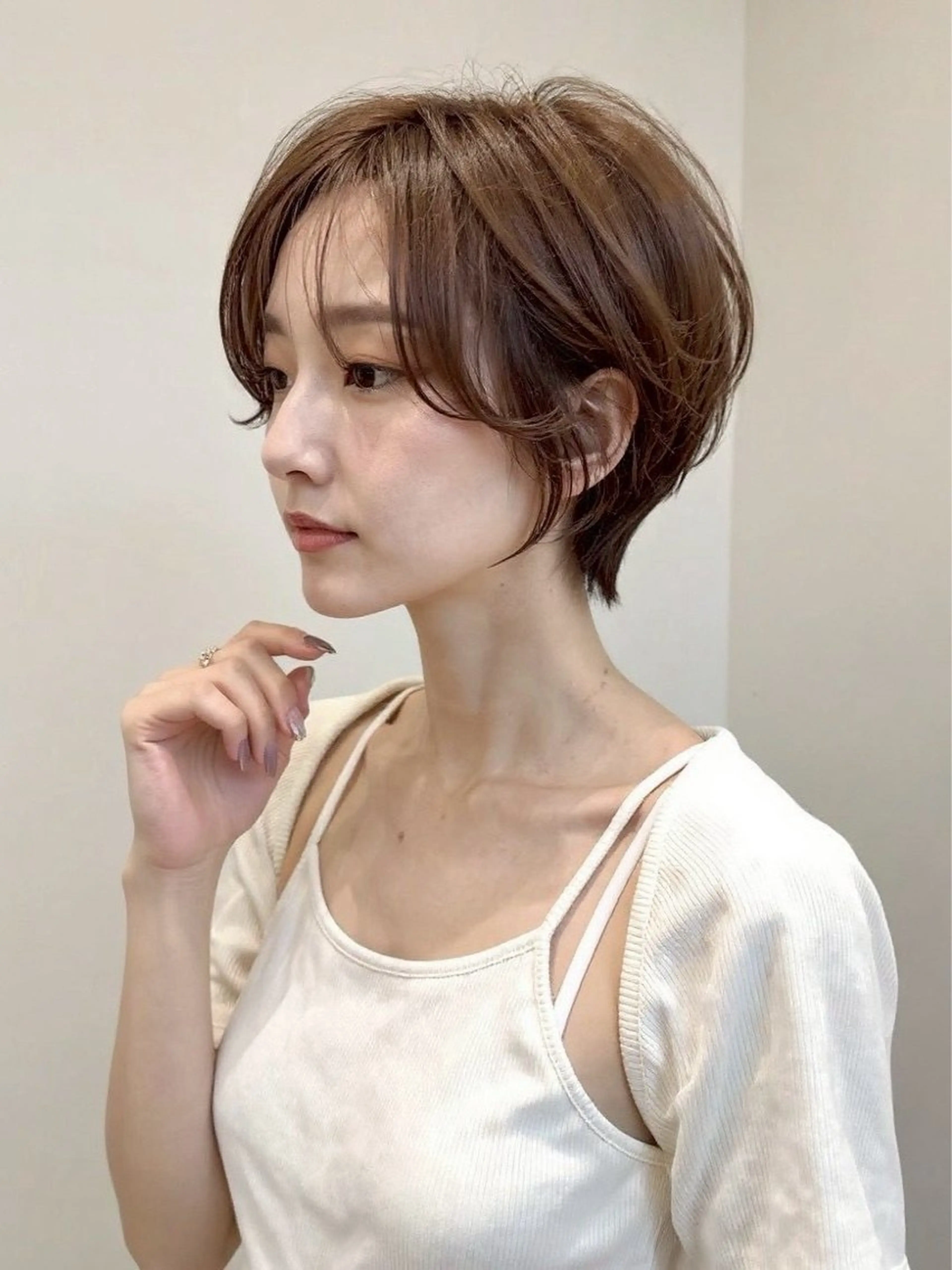 ショート カット ヘアカラー トリートメント 佐藤優晟/カラー特化 /ショート/表参道のヘアスタイル