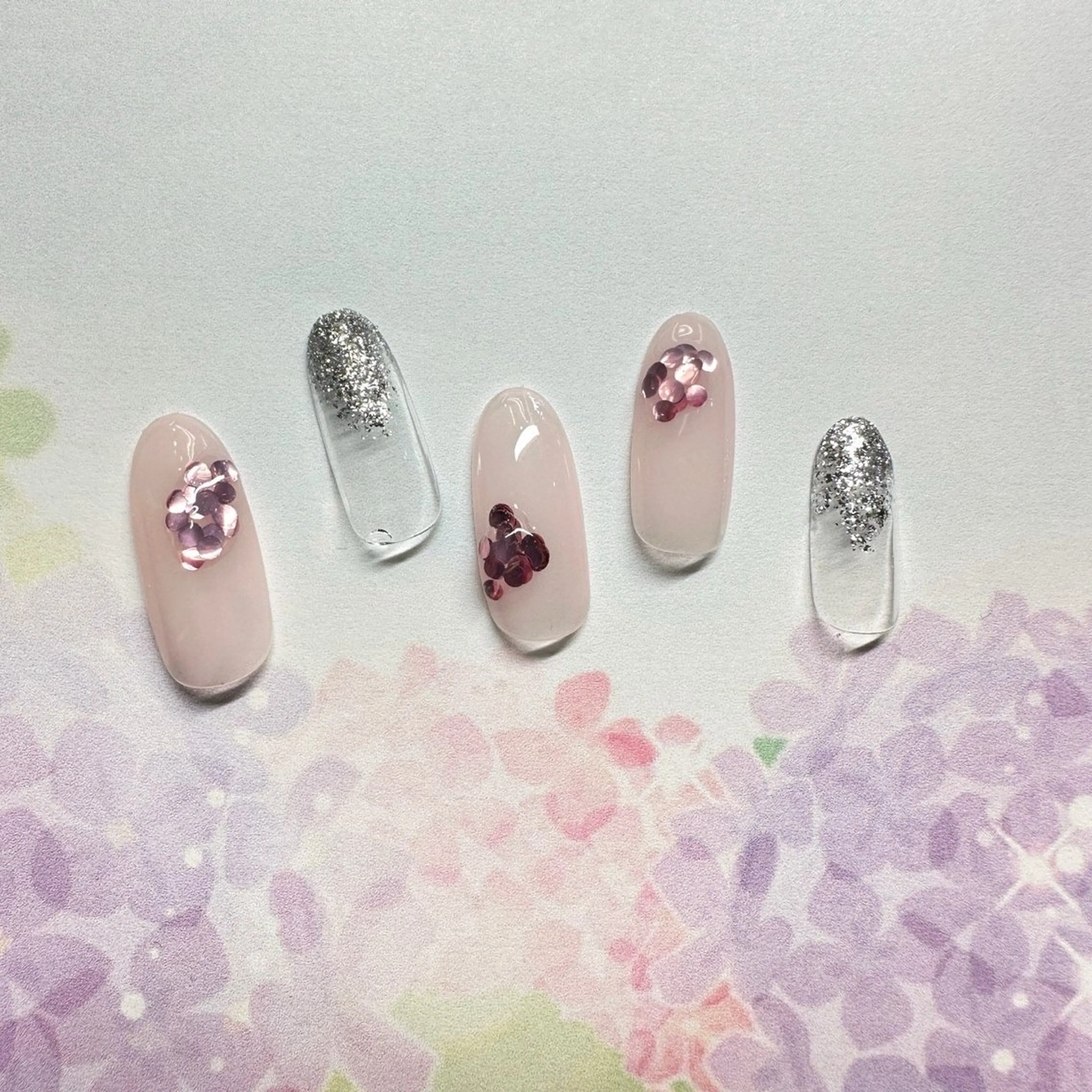 ネイル アートネイル シンプルネイル ネイルチップ ⭐︎休業中の練習⭐︎ JNA認定講師髙橋のネイルデザイン